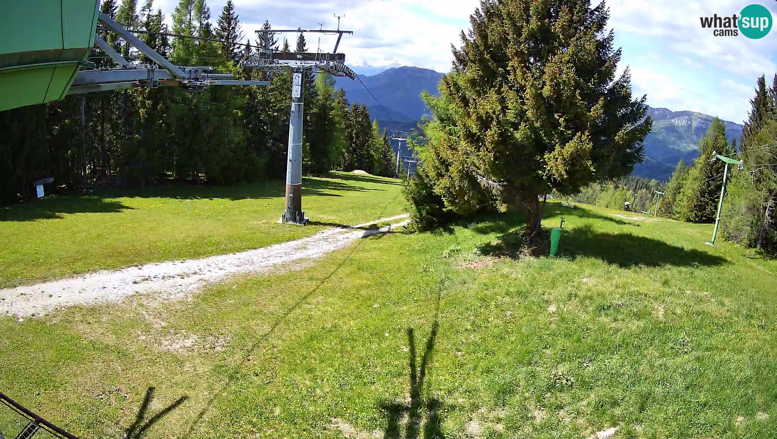Skijalište Cerkno web kamera Lom – Slovenija