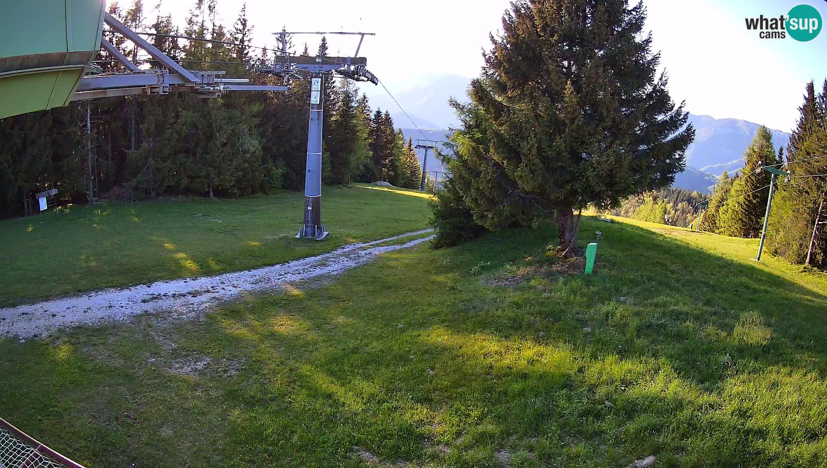 Centre de ski de Cerkno webcam Lom – Slovénie