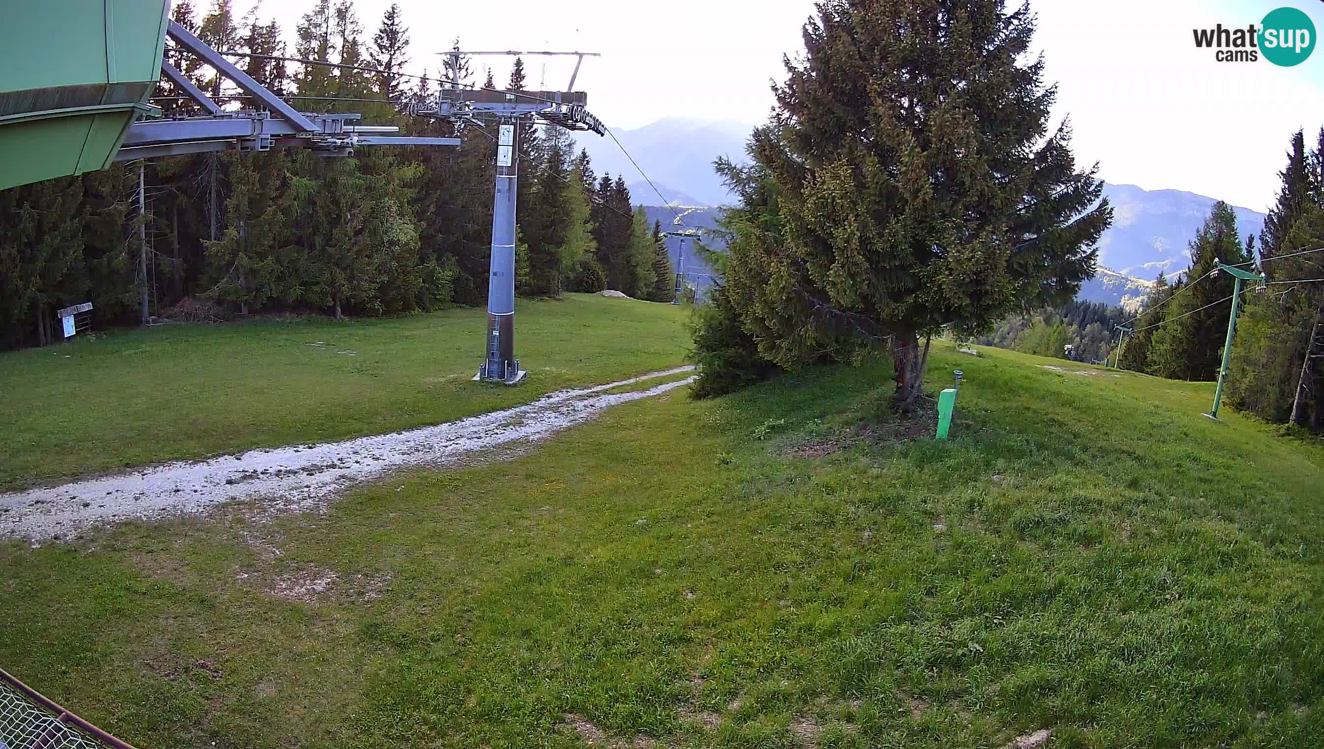 Centre de ski de Cerkno webcam Lom – Slovénie
