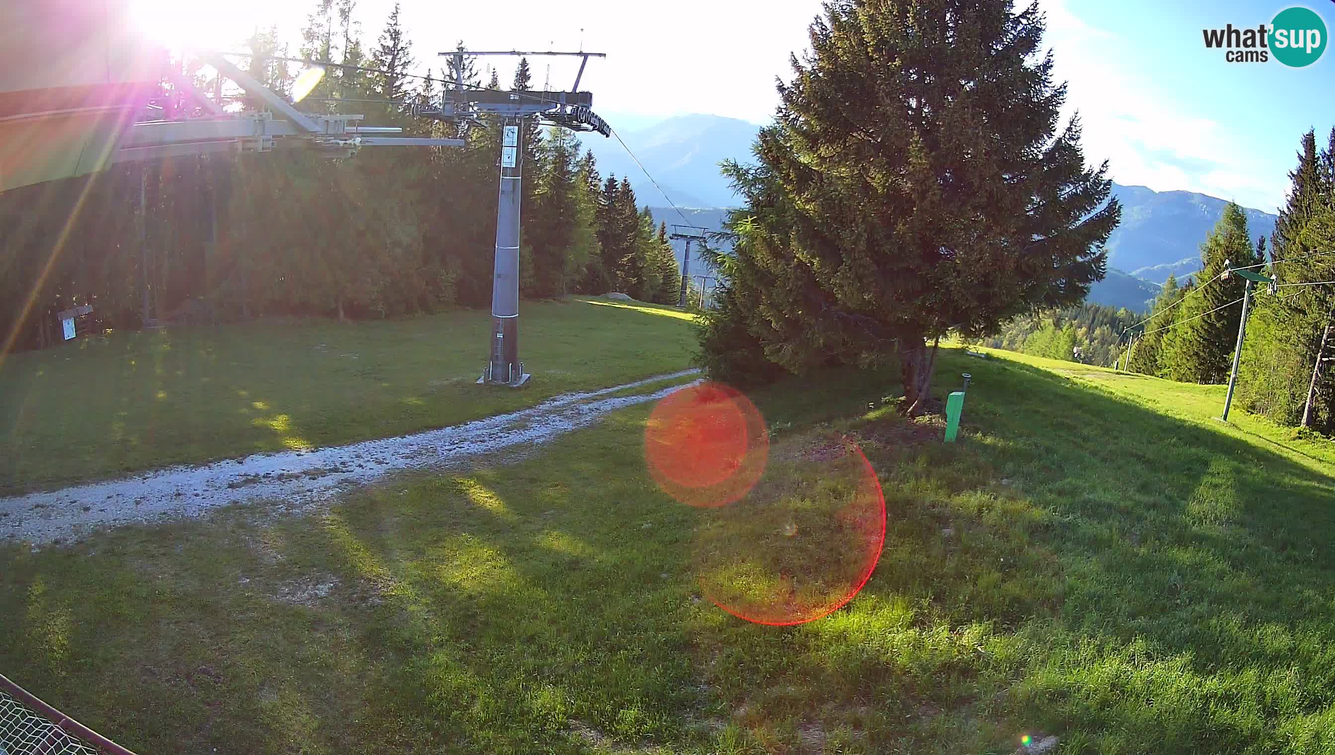 Skizentrum webcam Cerkno Lom – Slowenien