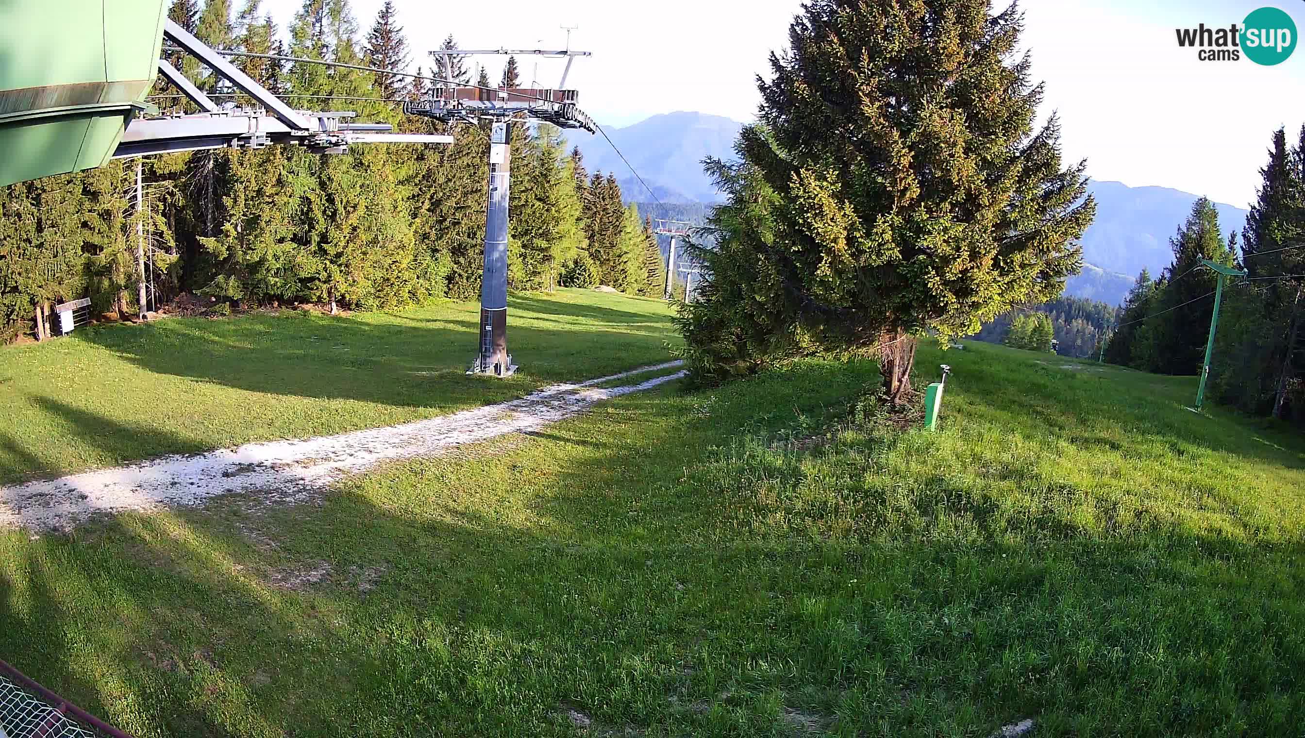 Centre de ski de Cerkno webcam Lom – Slovénie