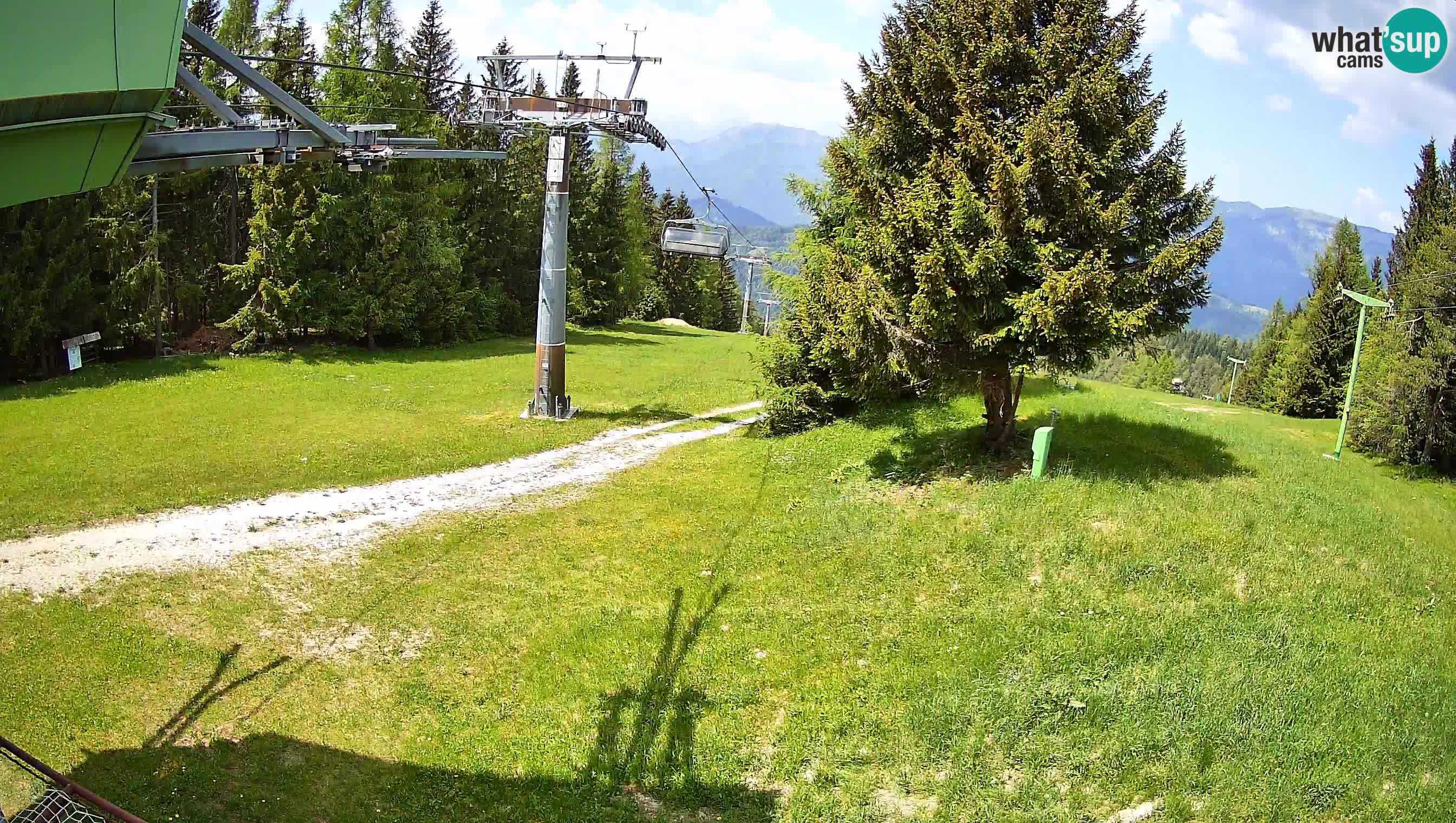 Centre de ski de Cerkno webcam Lom – Slovénie