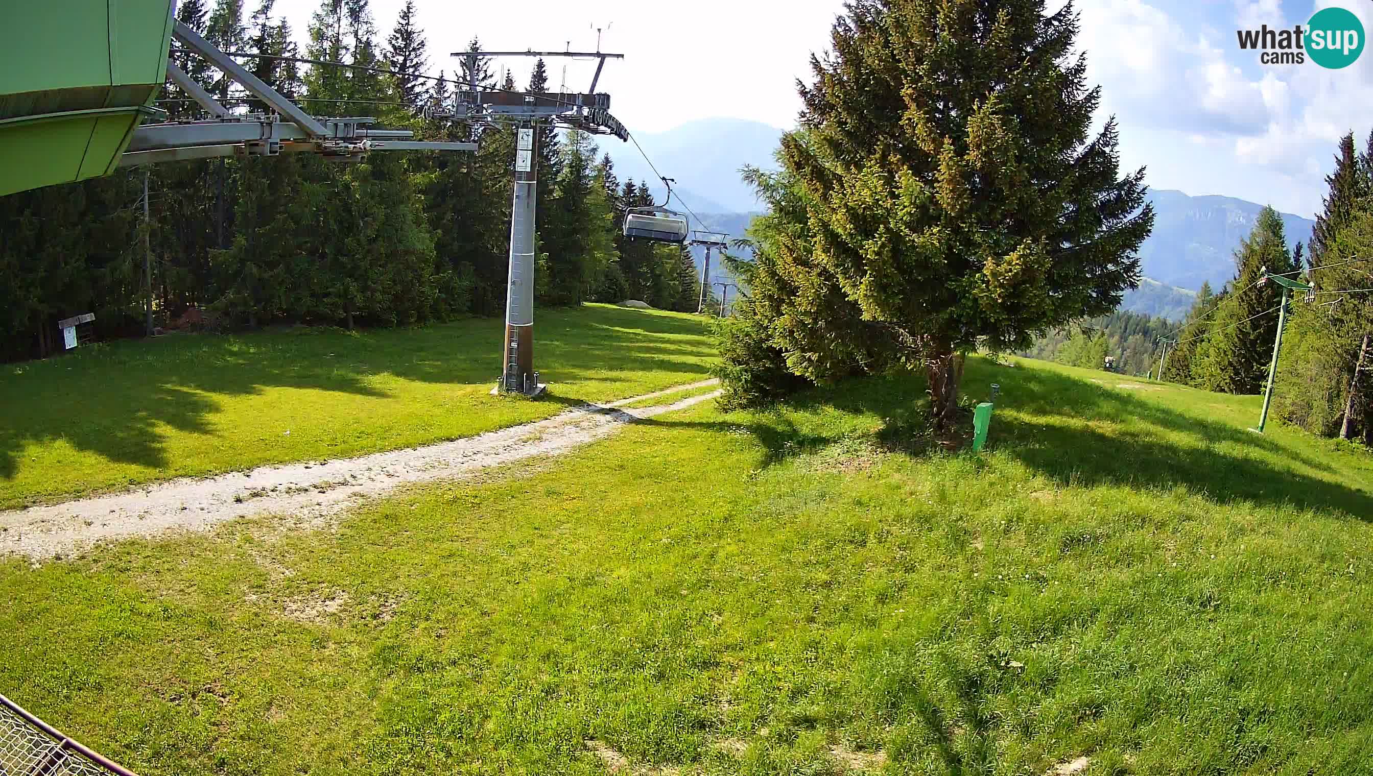 Centre de ski de Cerkno webcam Lom – Slovénie