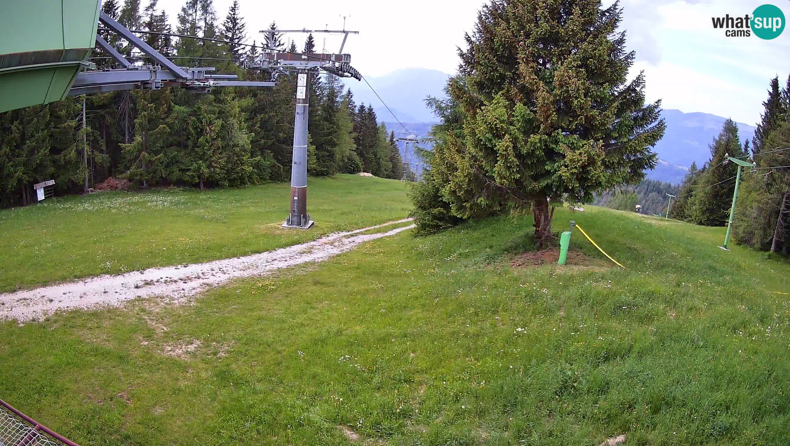 Skijalište Cerkno web kamera Lom – Slovenija