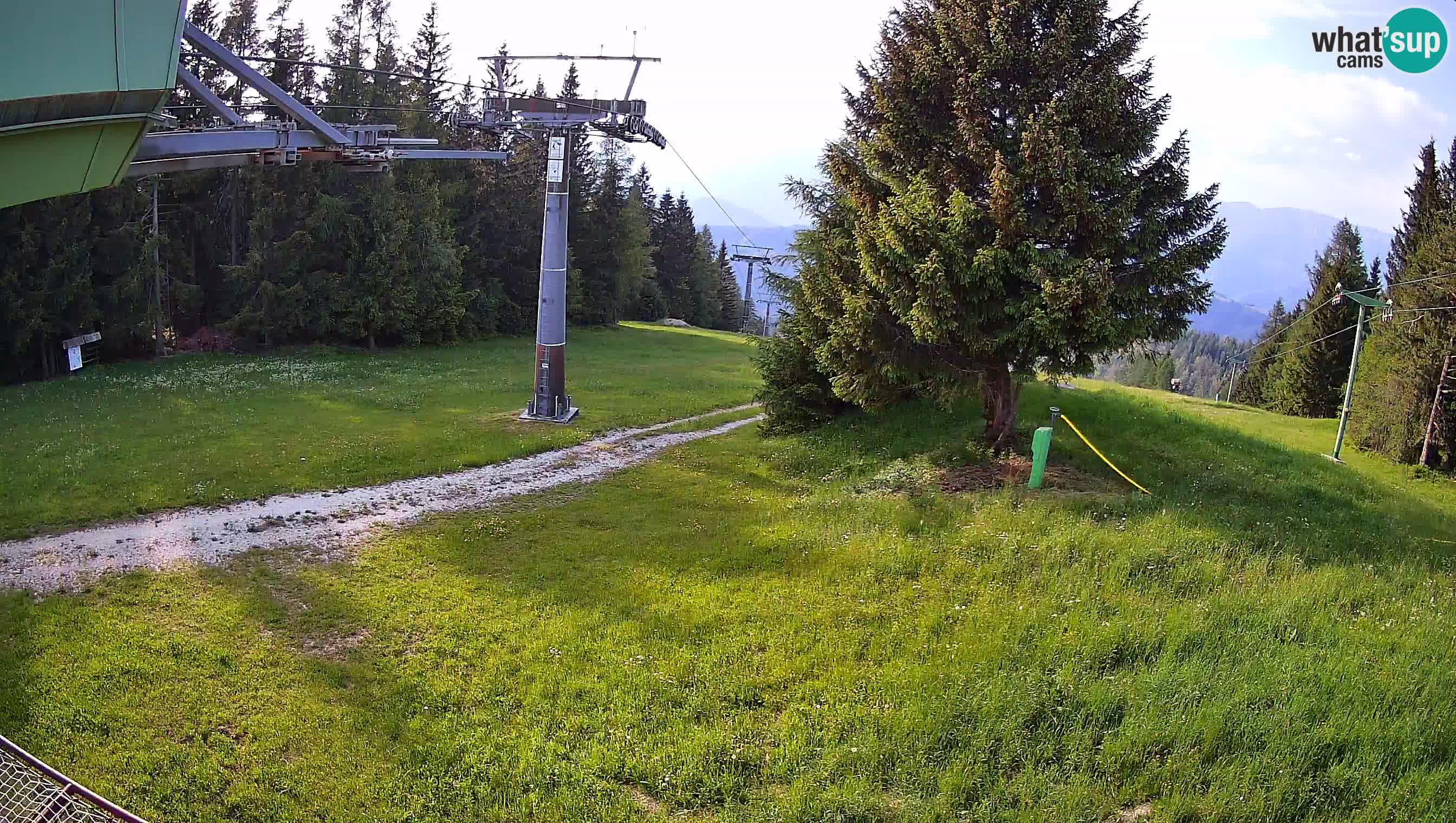 Skijalište Cerkno web kamera Lom – Slovenija