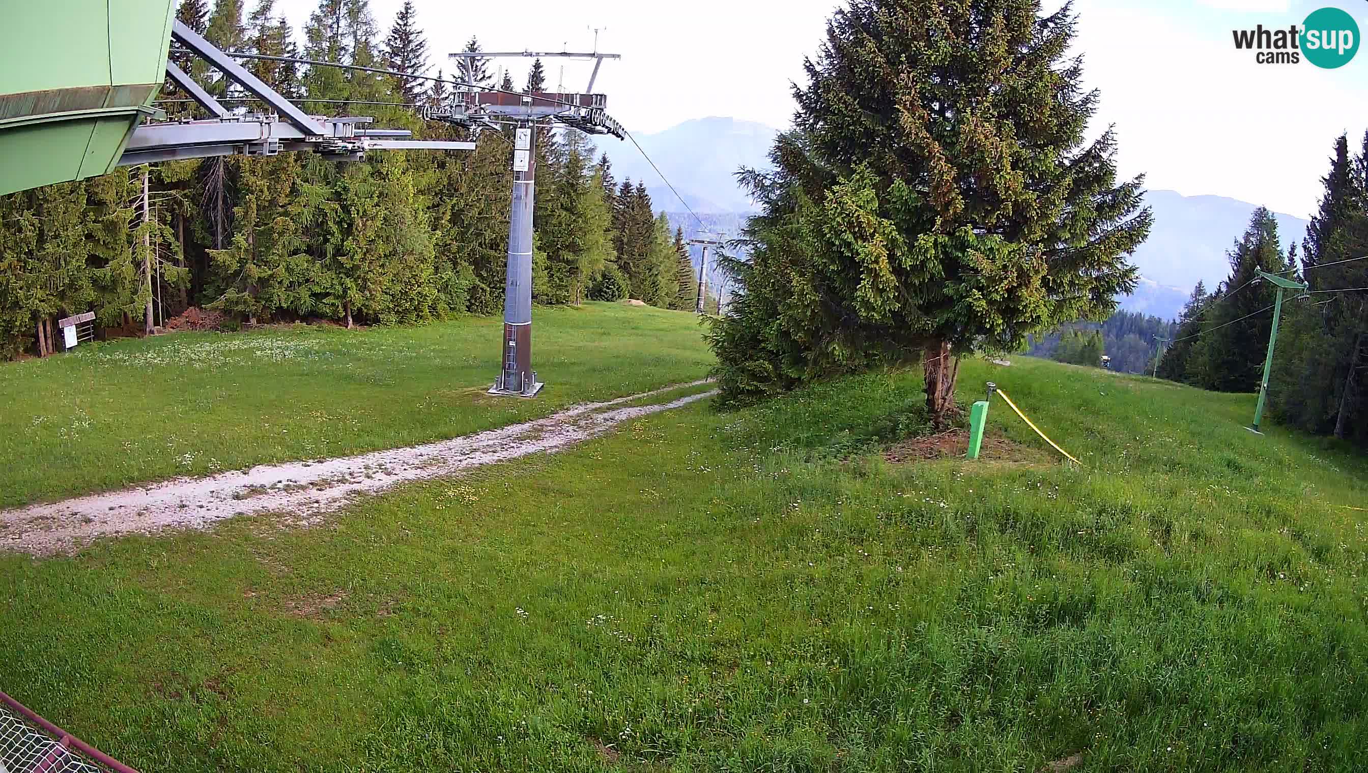 Skijalište Cerkno web kamera Lom – Slovenija