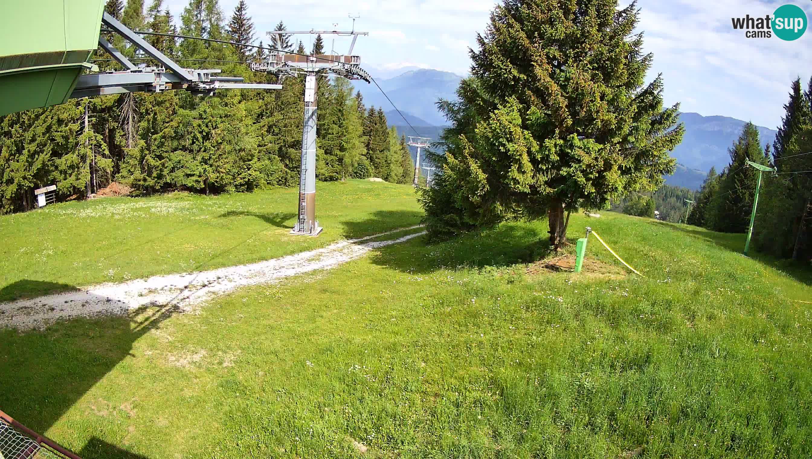 Centre de ski de Cerkno webcam Lom – Slovénie