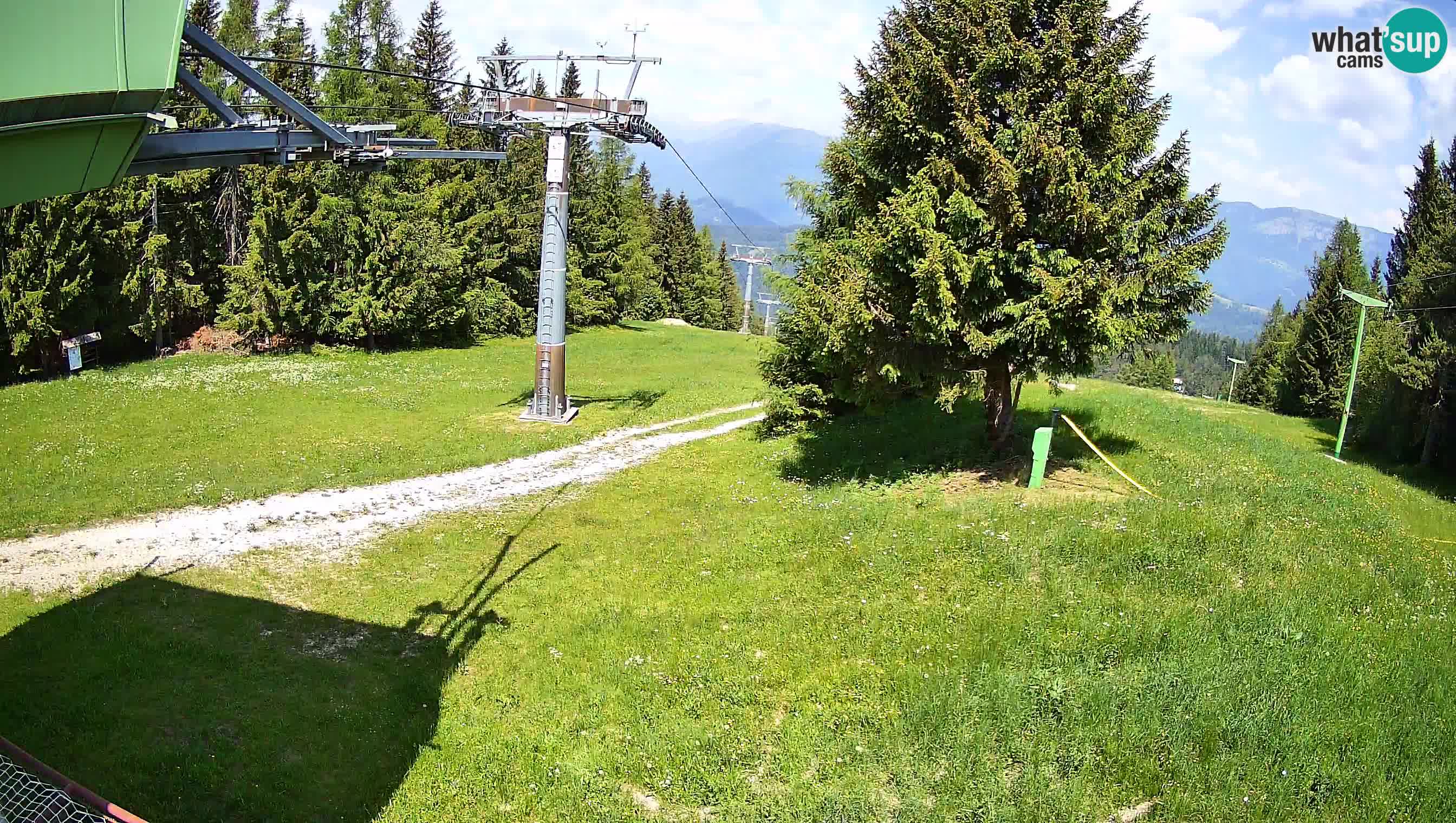 Skijalište Cerkno web kamera Lom – Slovenija