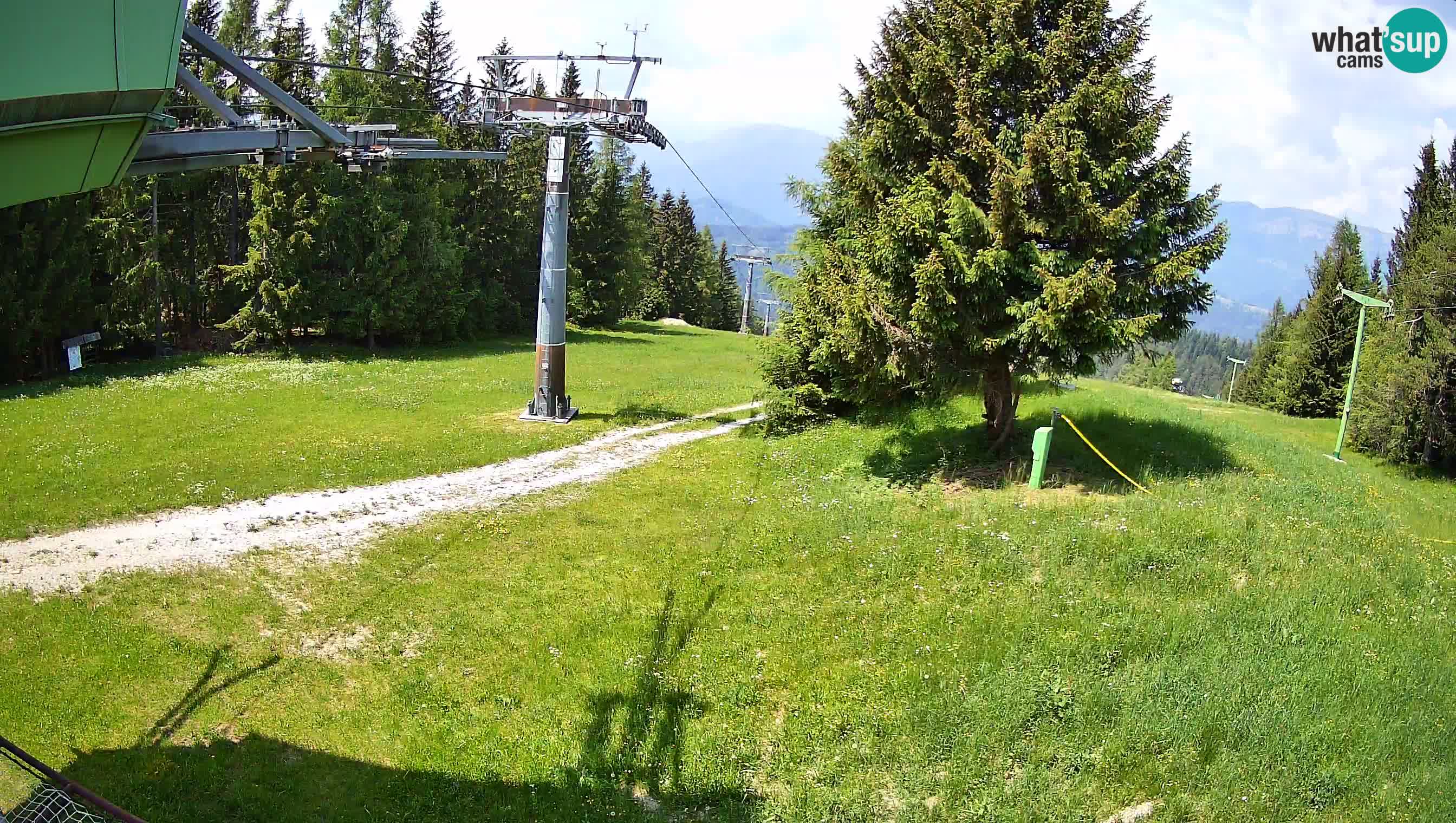 Centre de ski de Cerkno webcam Lom – Slovénie