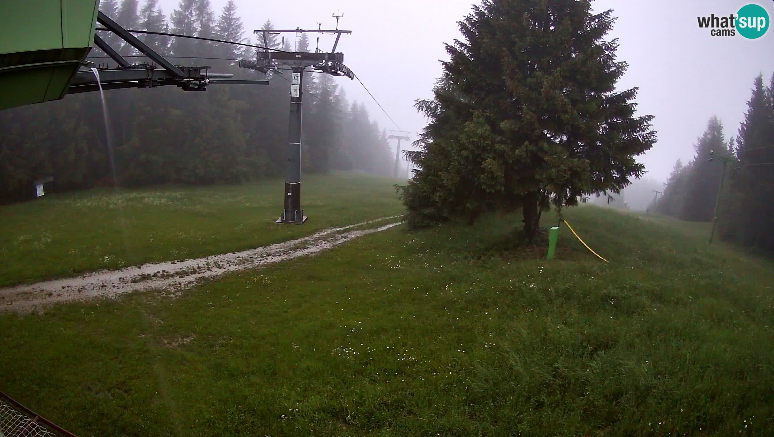 Skizentrum webcam Cerkno Lom – Slowenien