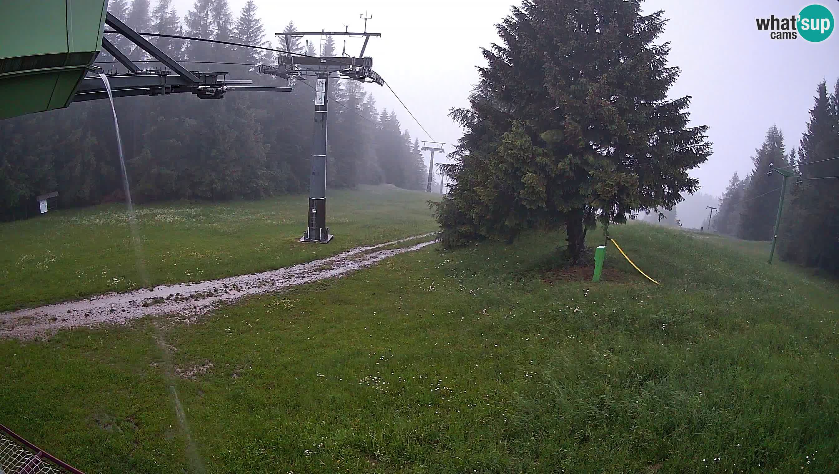 Centre de ski de Cerkno webcam Lom – Slovénie