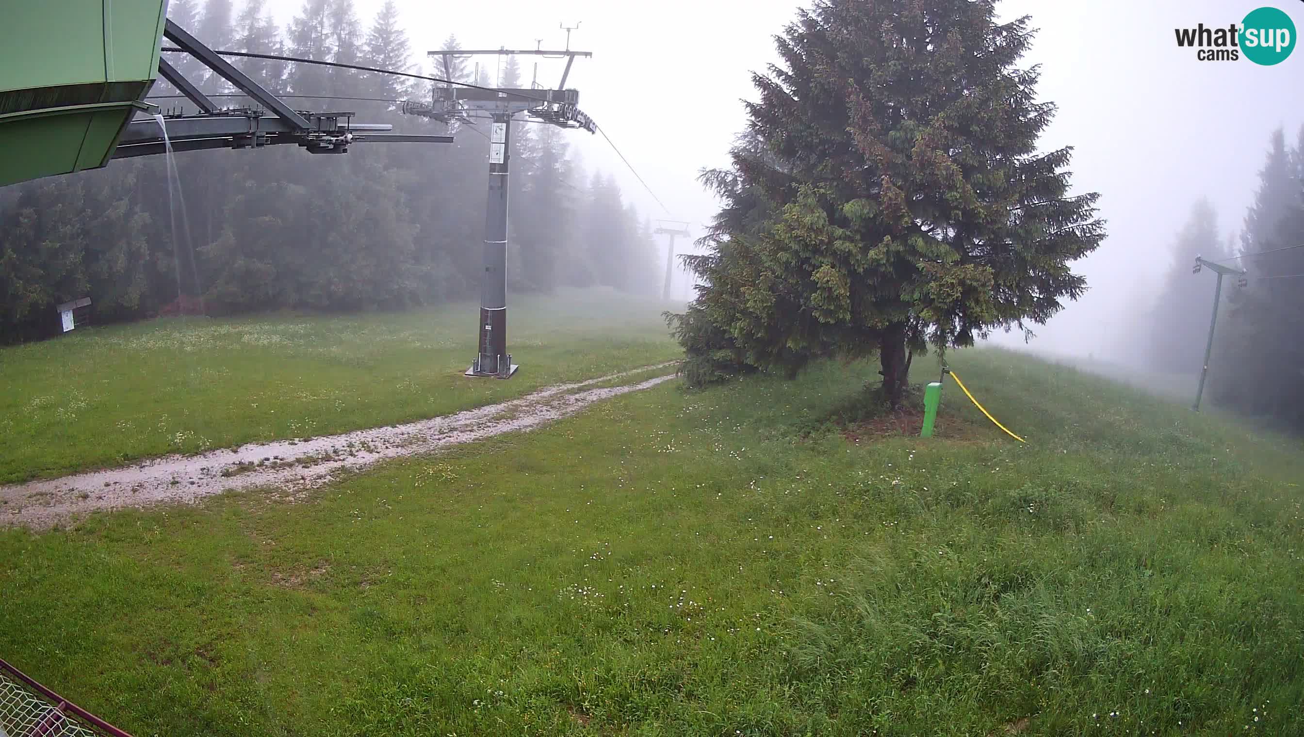 Skijalište Cerkno web kamera Lom – Slovenija