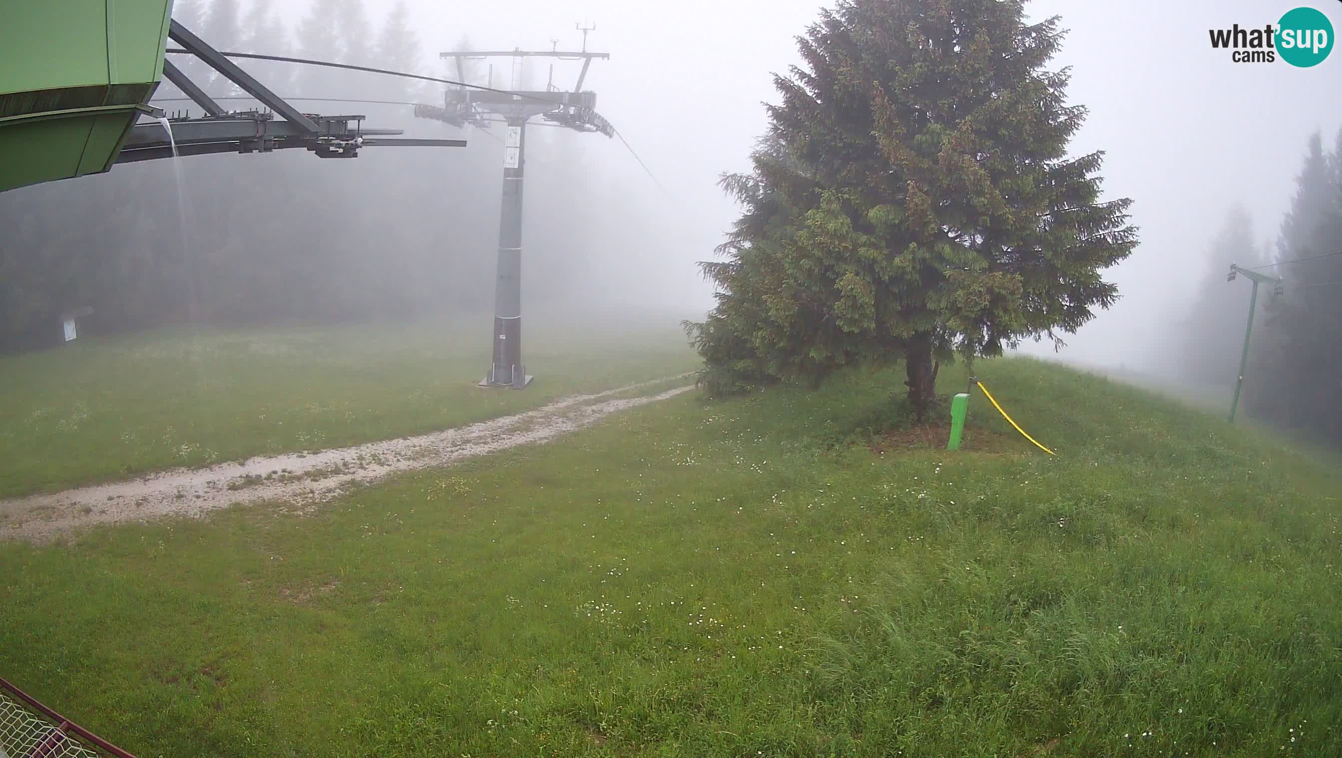 Skizentrum webcam Cerkno Lom – Slowenien