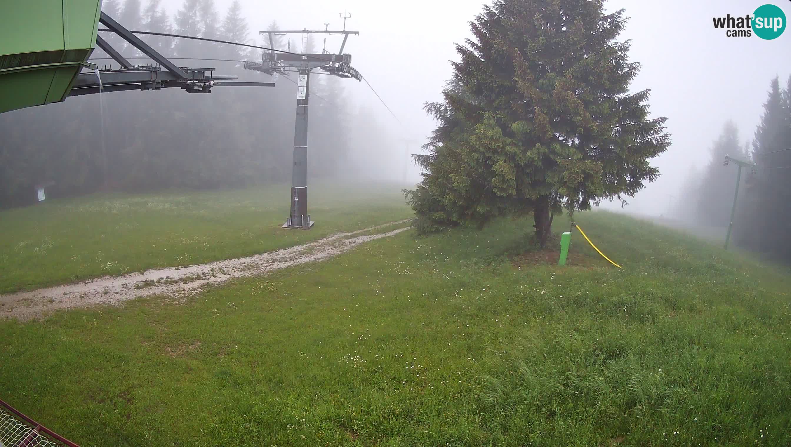 Skizentrum webcam Cerkno Lom – Slowenien