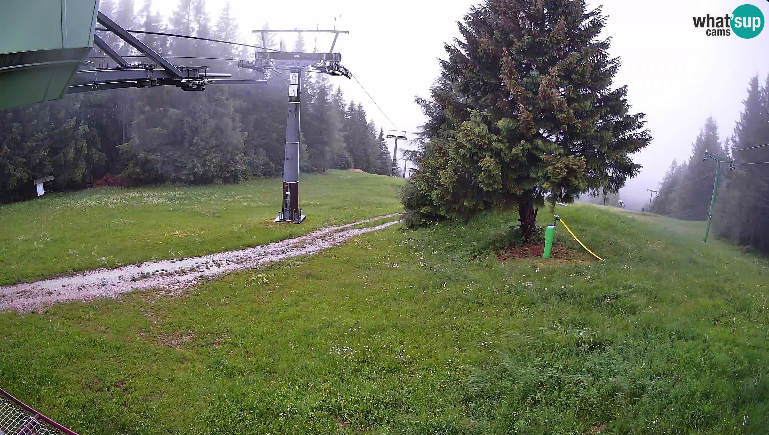 Centre de ski de Cerkno webcam Lom – Slovénie