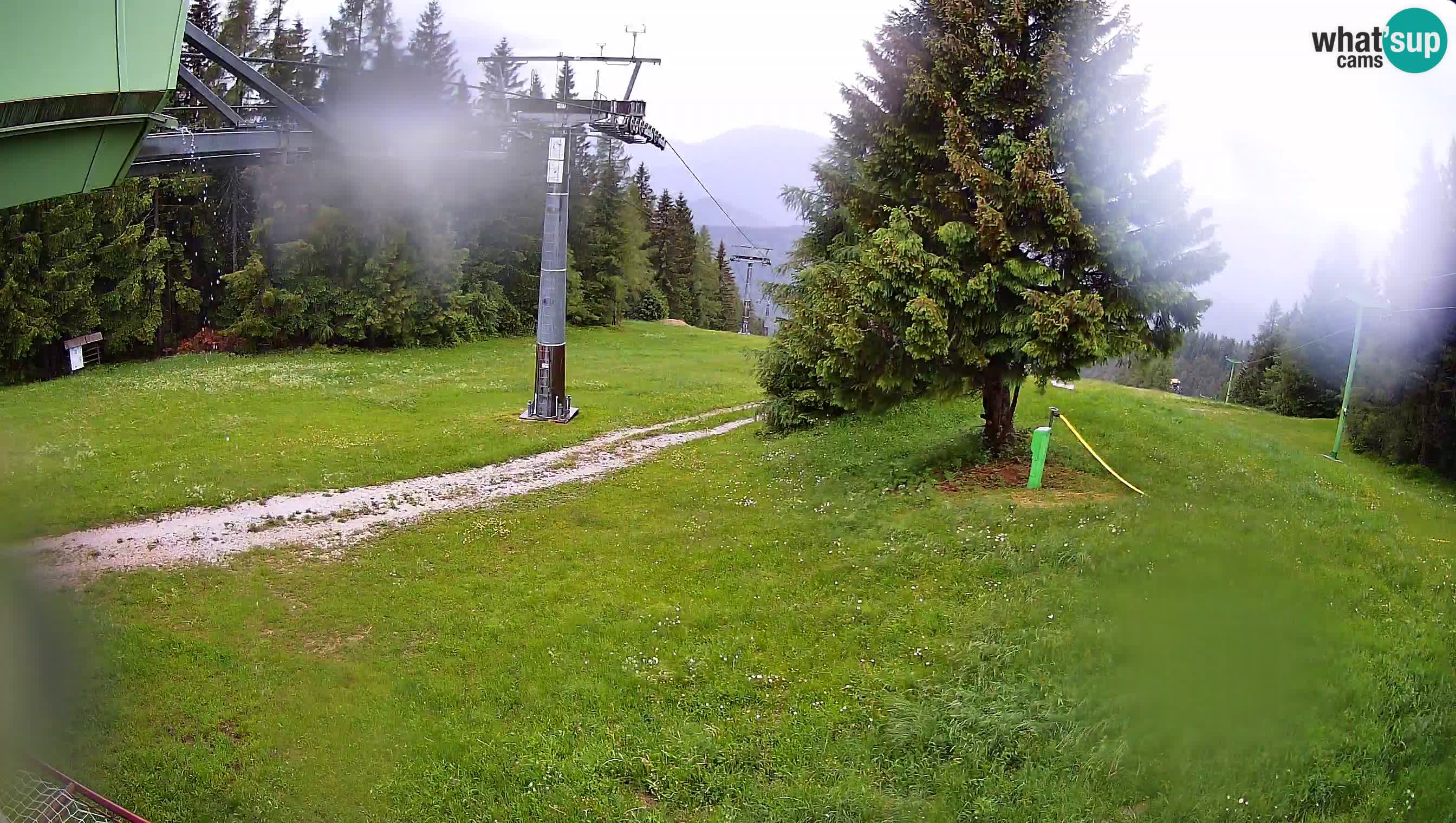 Centre de ski de Cerkno webcam Lom – Slovénie