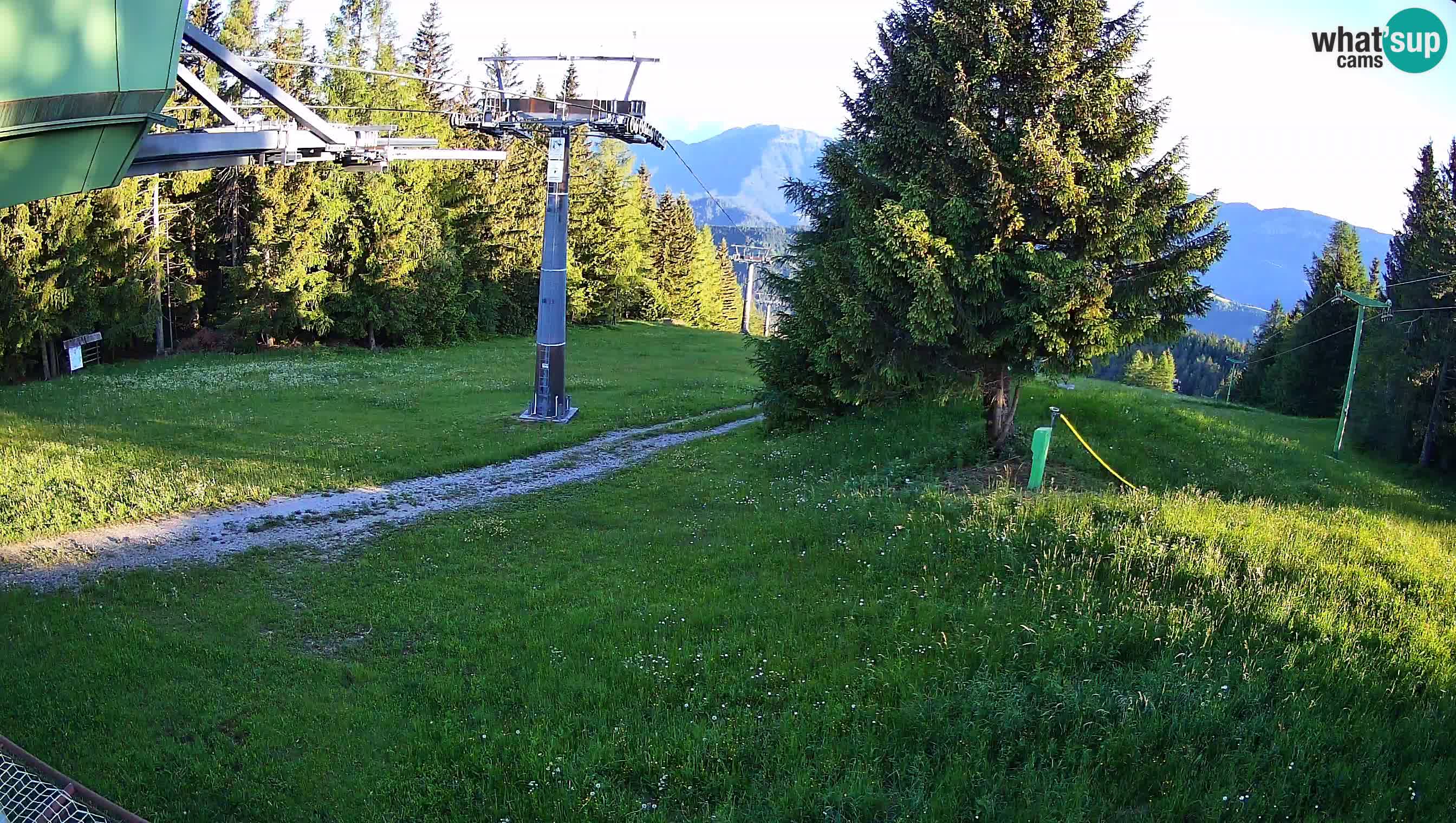 Centre de ski de Cerkno webcam Lom – Slovénie