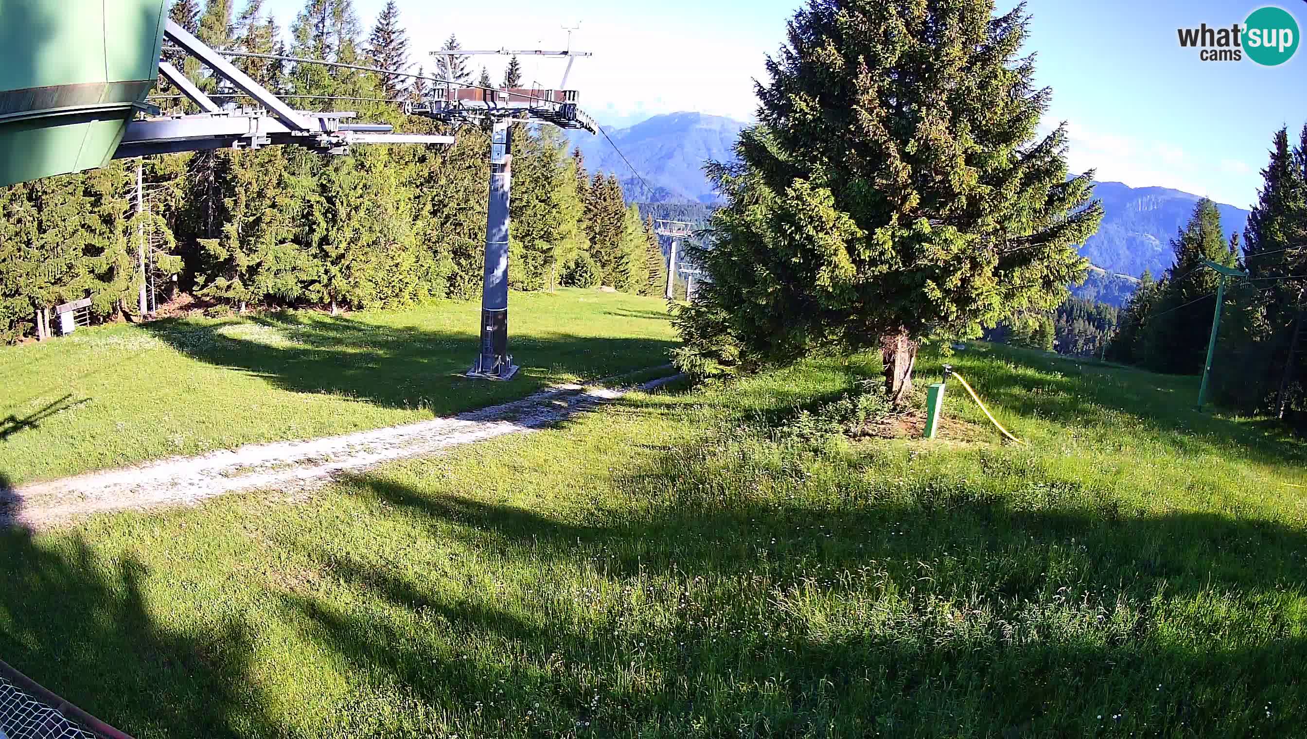 Centre de ski de Cerkno webcam Lom – Slovénie