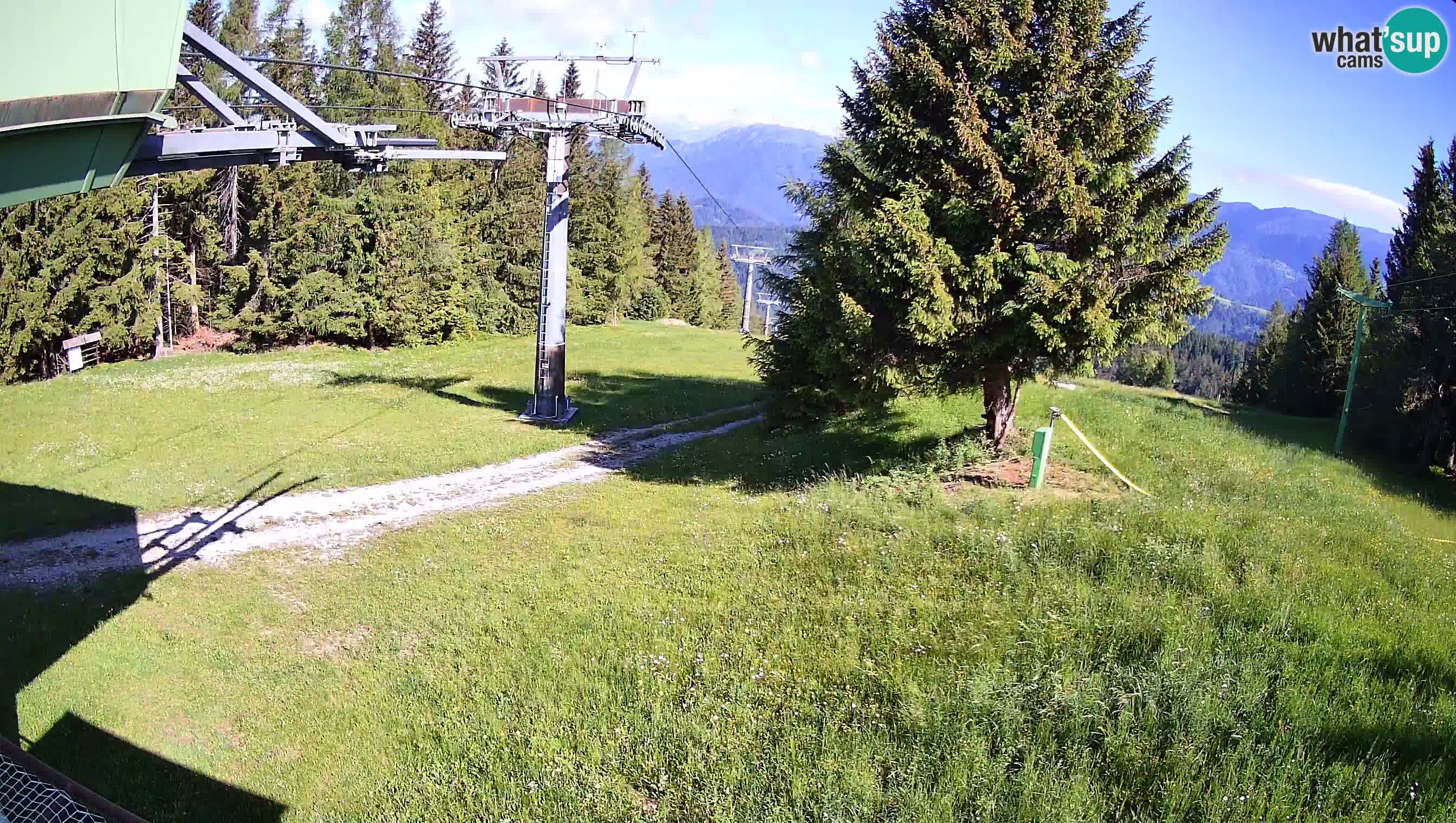 Centre de ski de Cerkno webcam Lom – Slovénie