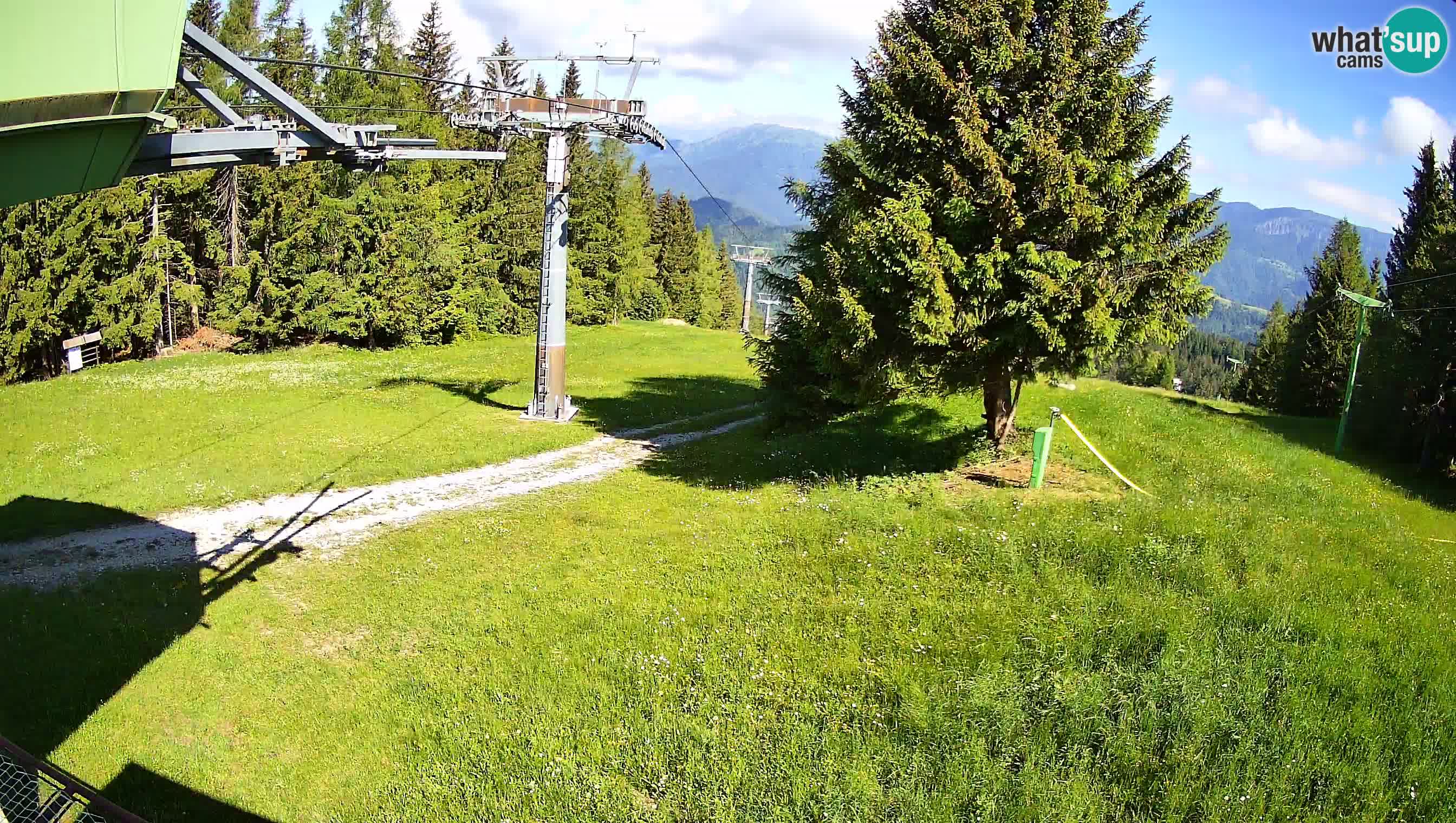 Cámara en vivo Estación de esquí de Cerkno Lom – Eslovenia