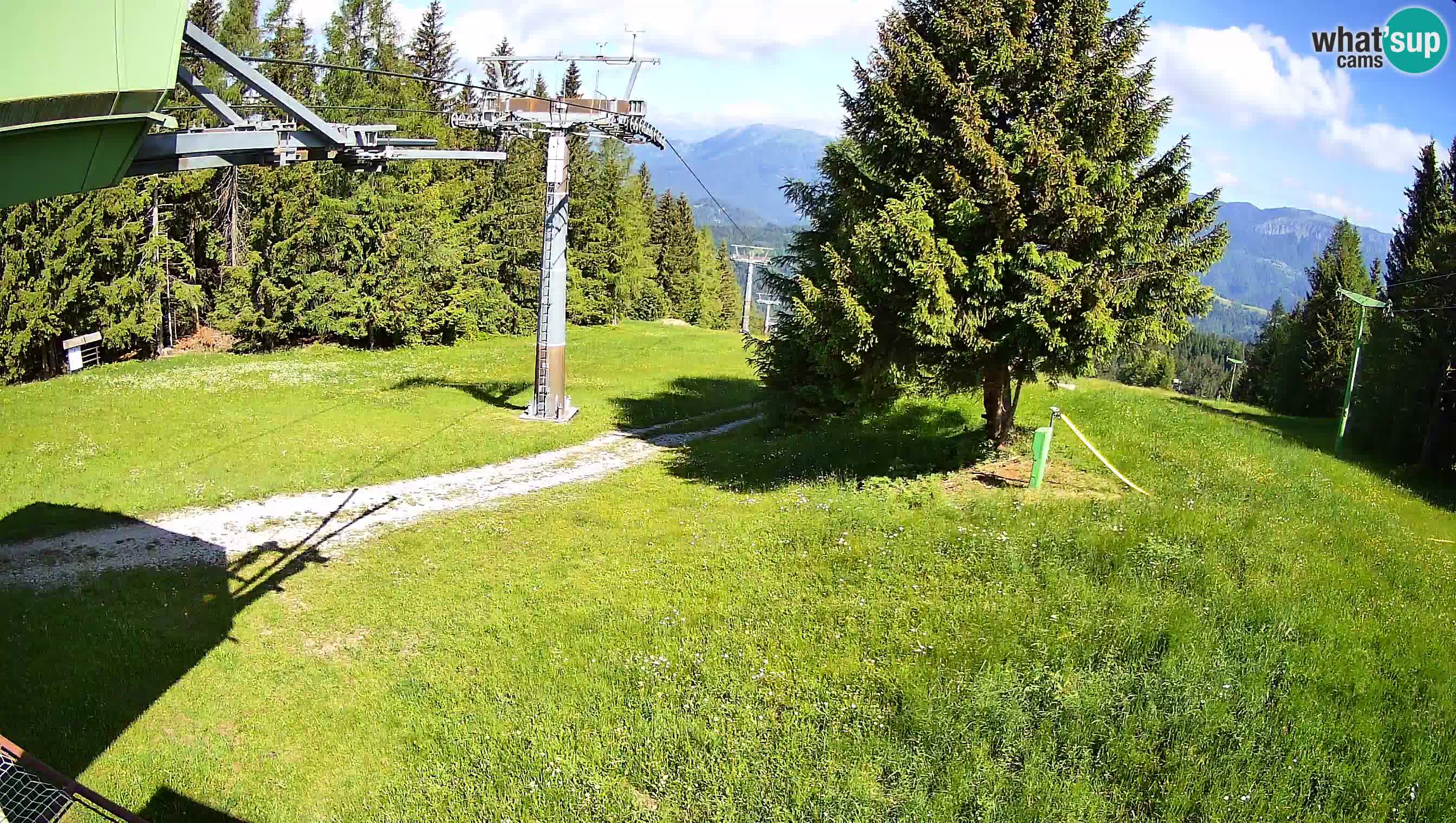 Skijalište Cerkno web kamera Lom – Slovenija