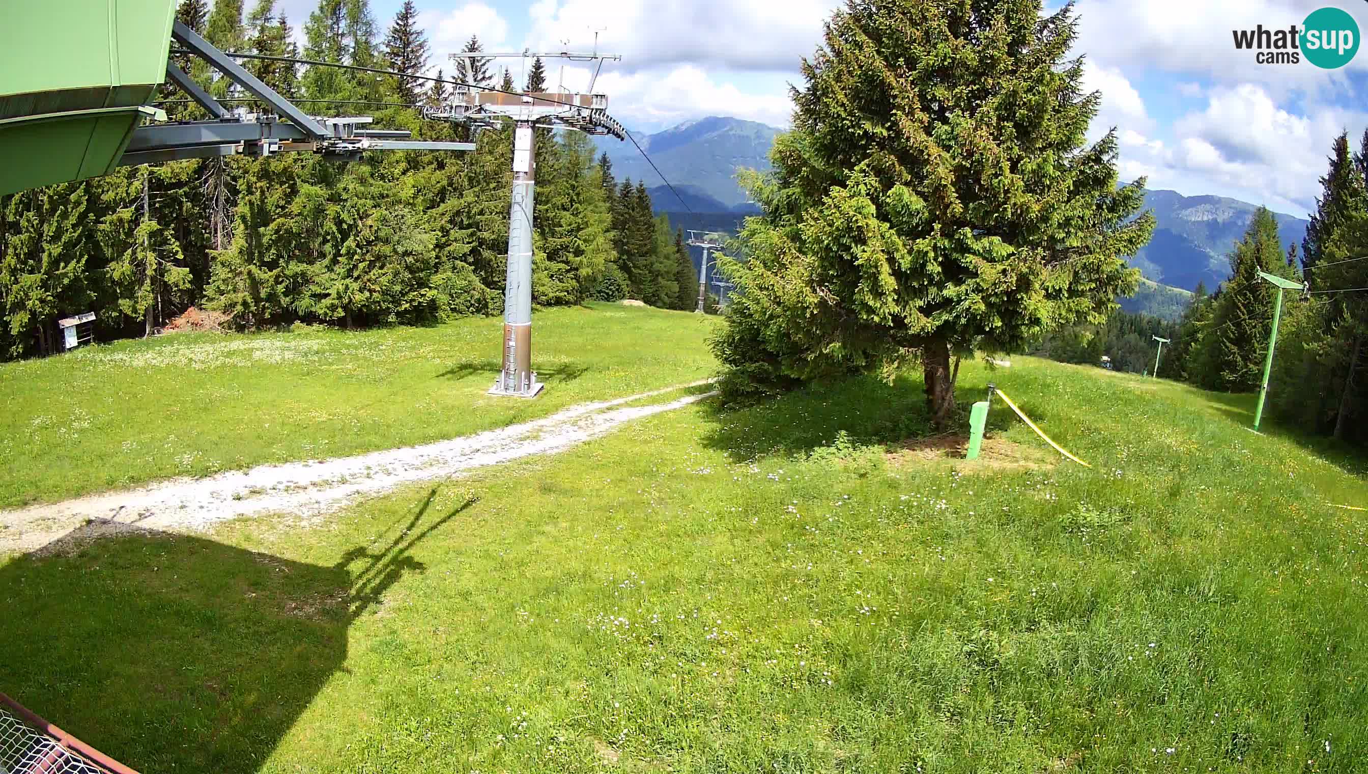 Cámara en vivo Estación de esquí de Cerkno Lom – Eslovenia