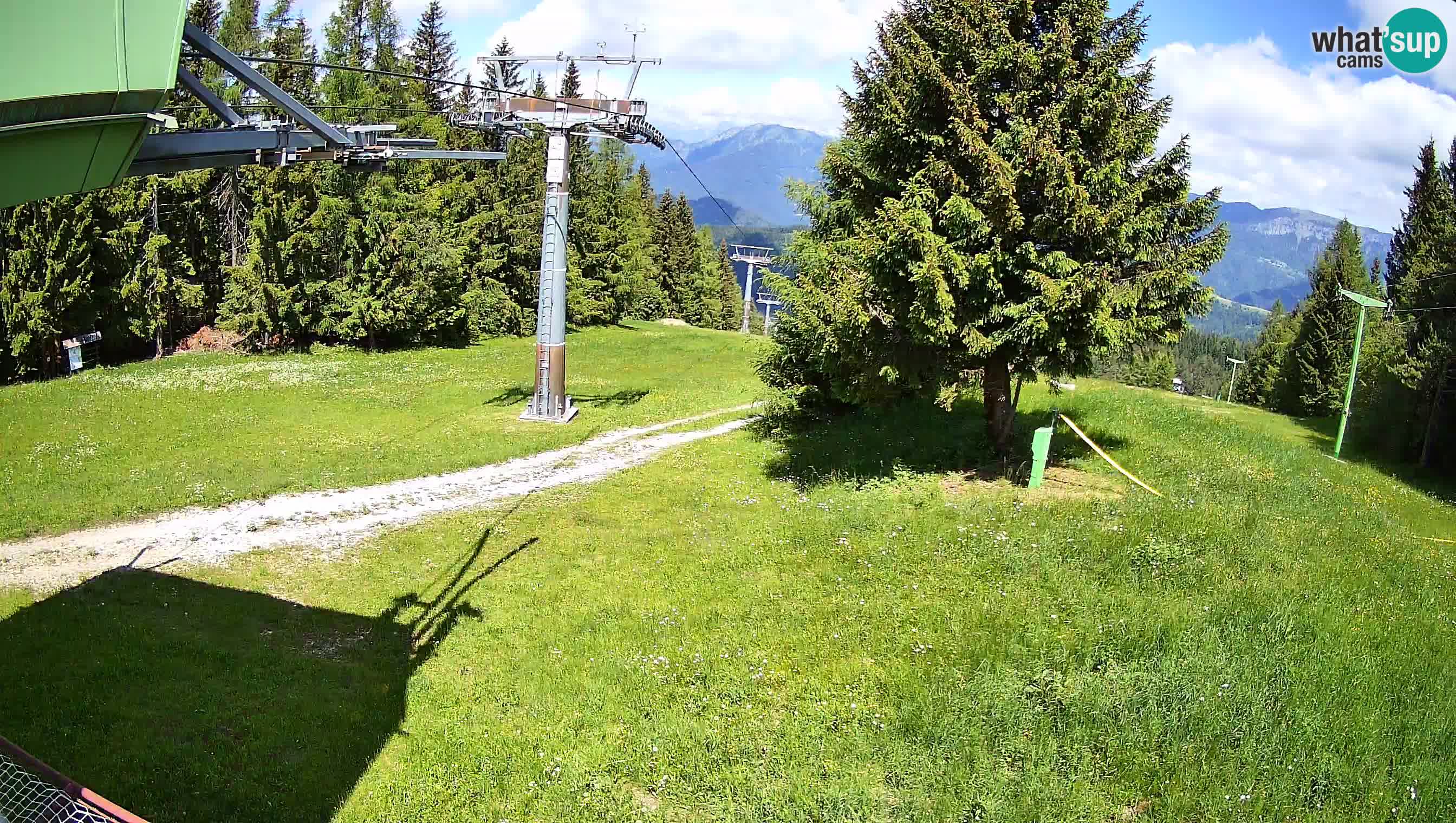 Centre de ski de Cerkno webcam Lom – Slovénie