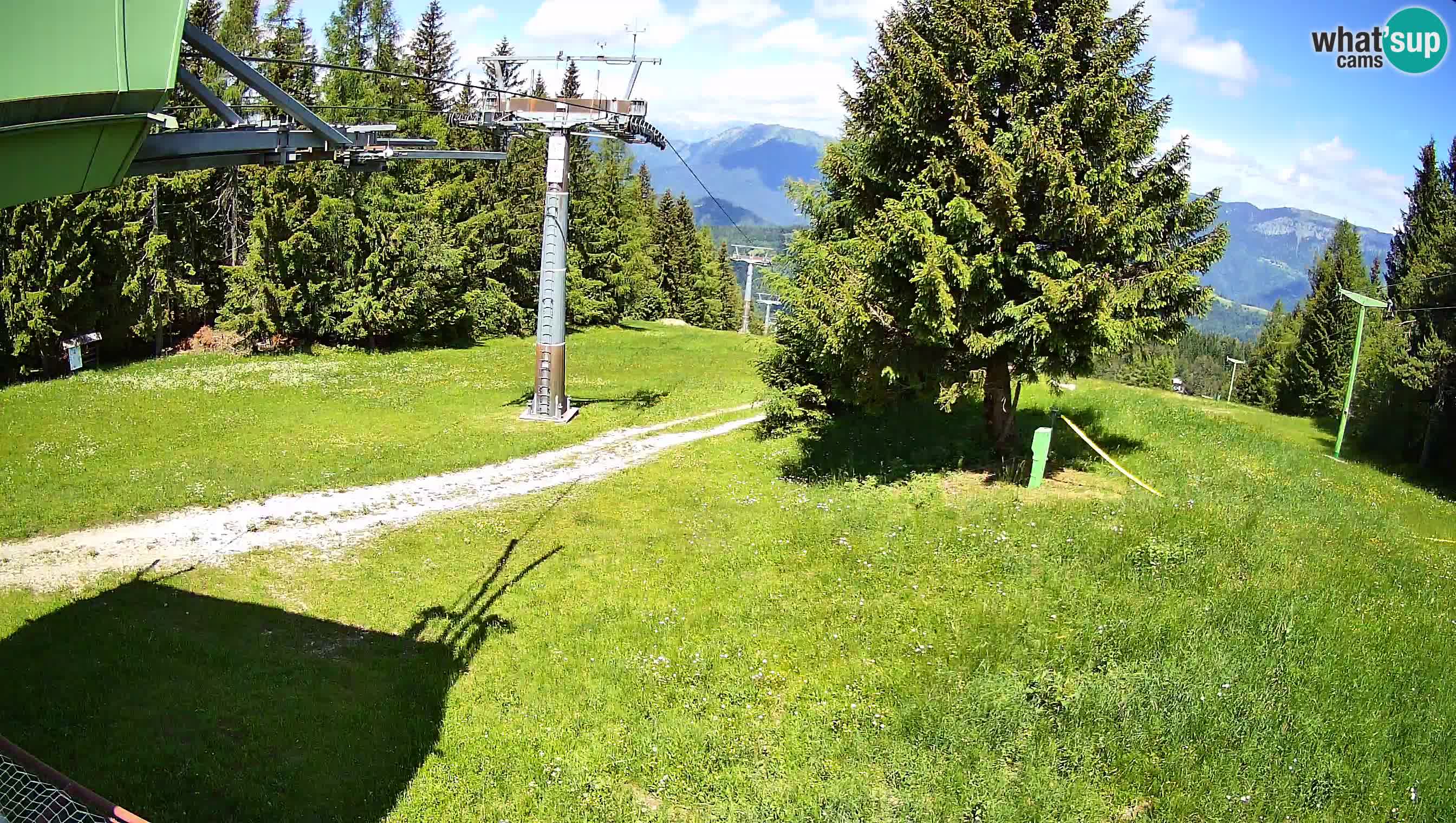 Skizentrum webcam Cerkno Lom – Slowenien