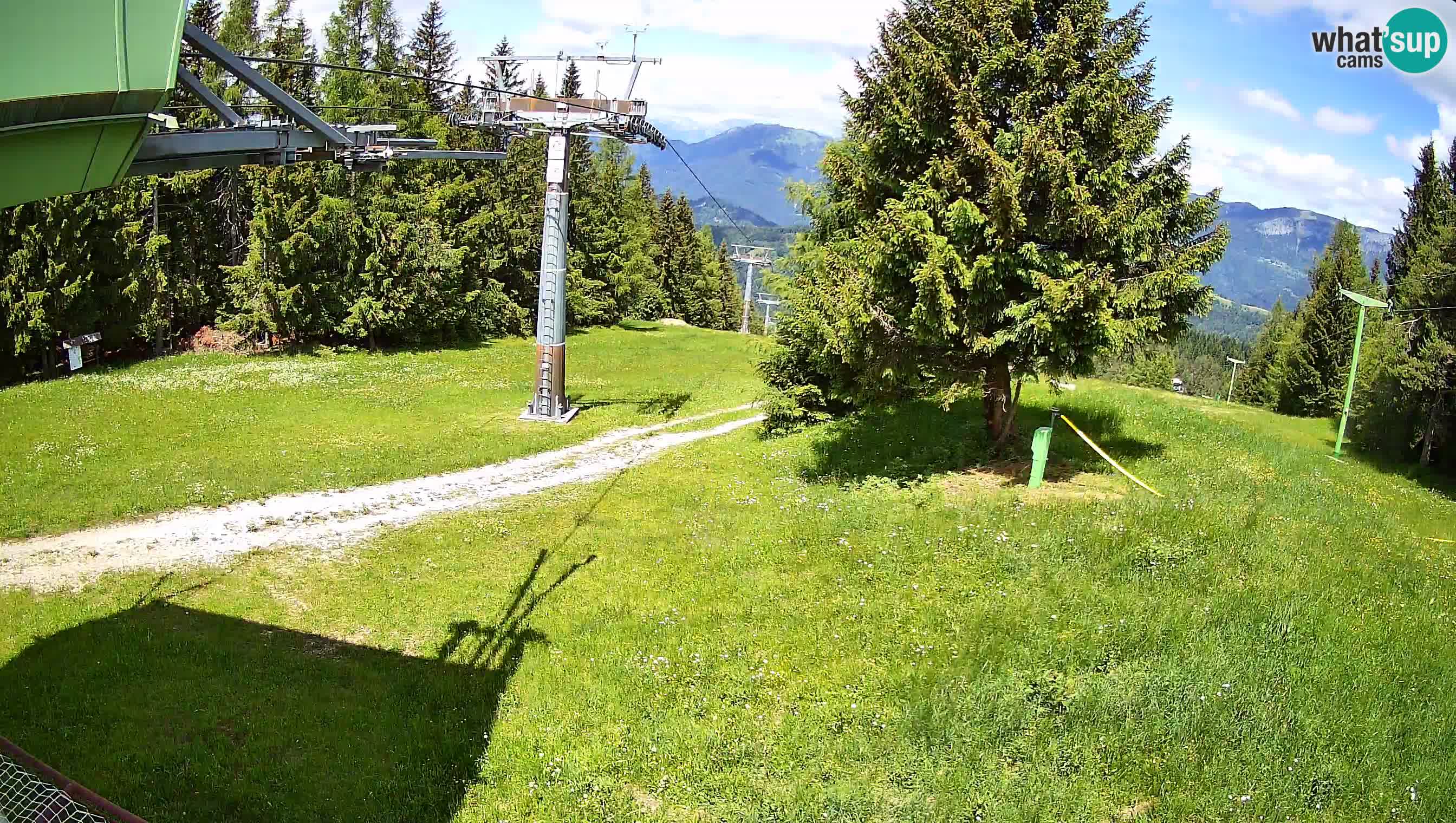 Cámara en vivo Estación de esquí de Cerkno Lom – Eslovenia