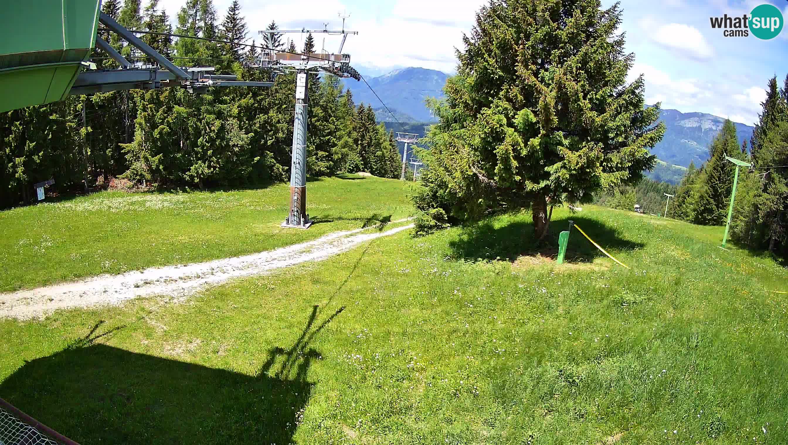 Skijalište Cerkno web kamera Lom – Slovenija