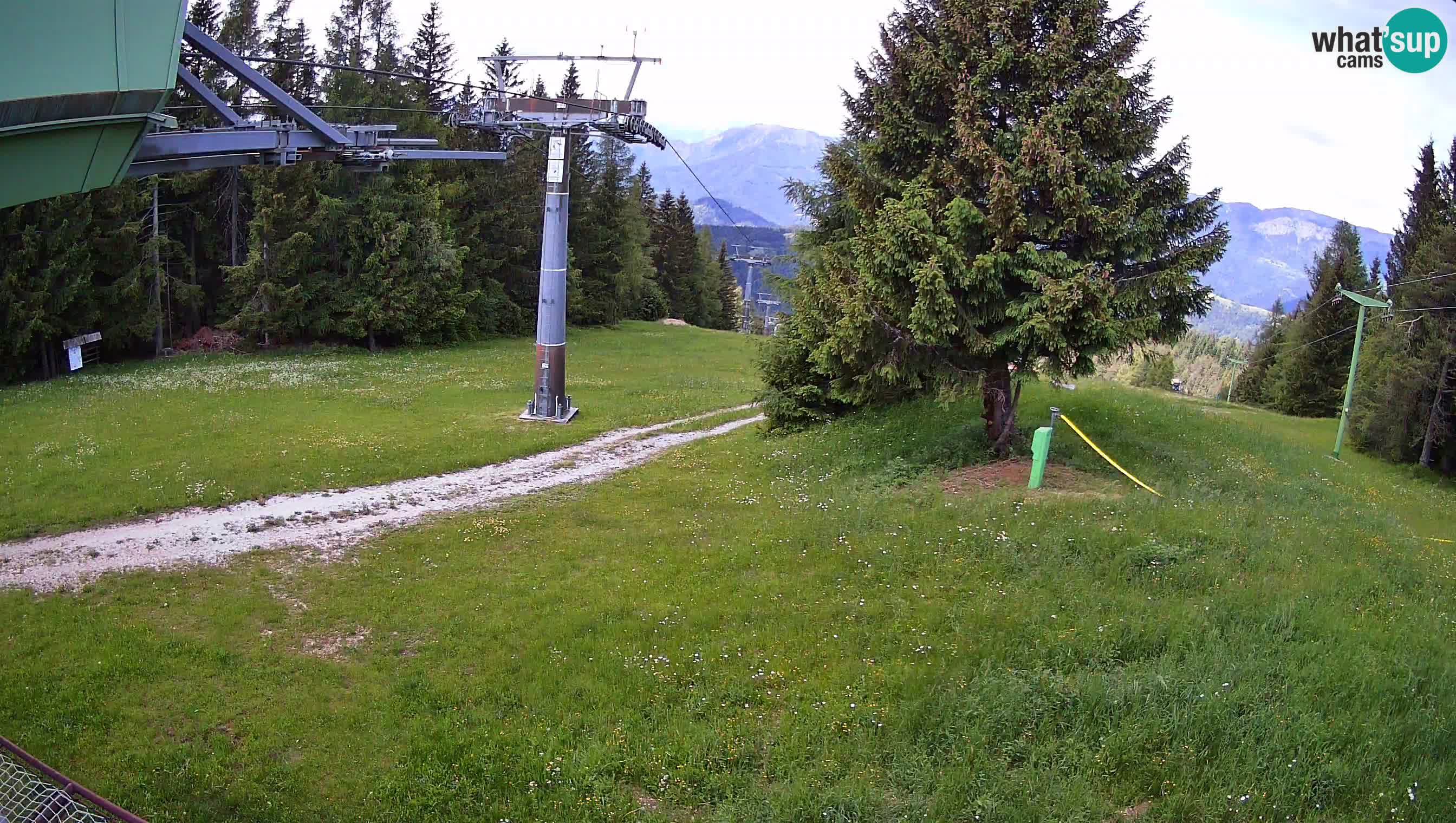 Skizentrum webcam Cerkno Lom – Slowenien