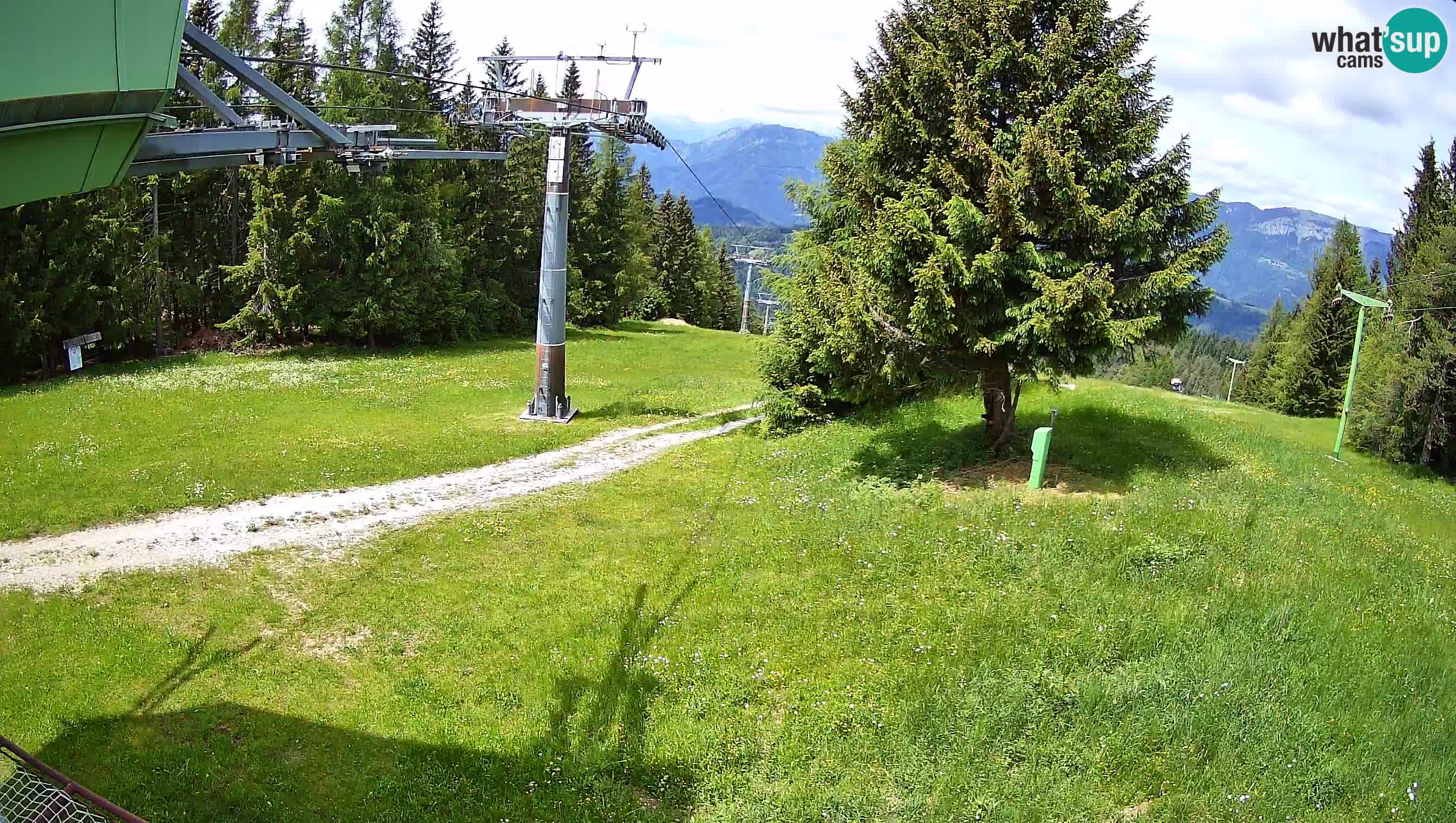 Centre de ski de Cerkno webcam Lom – Slovénie