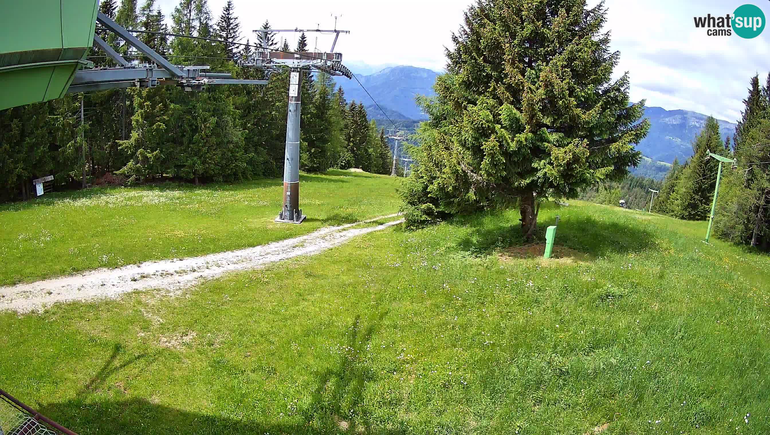 Skizentrum webcam Cerkno Lom – Slowenien
