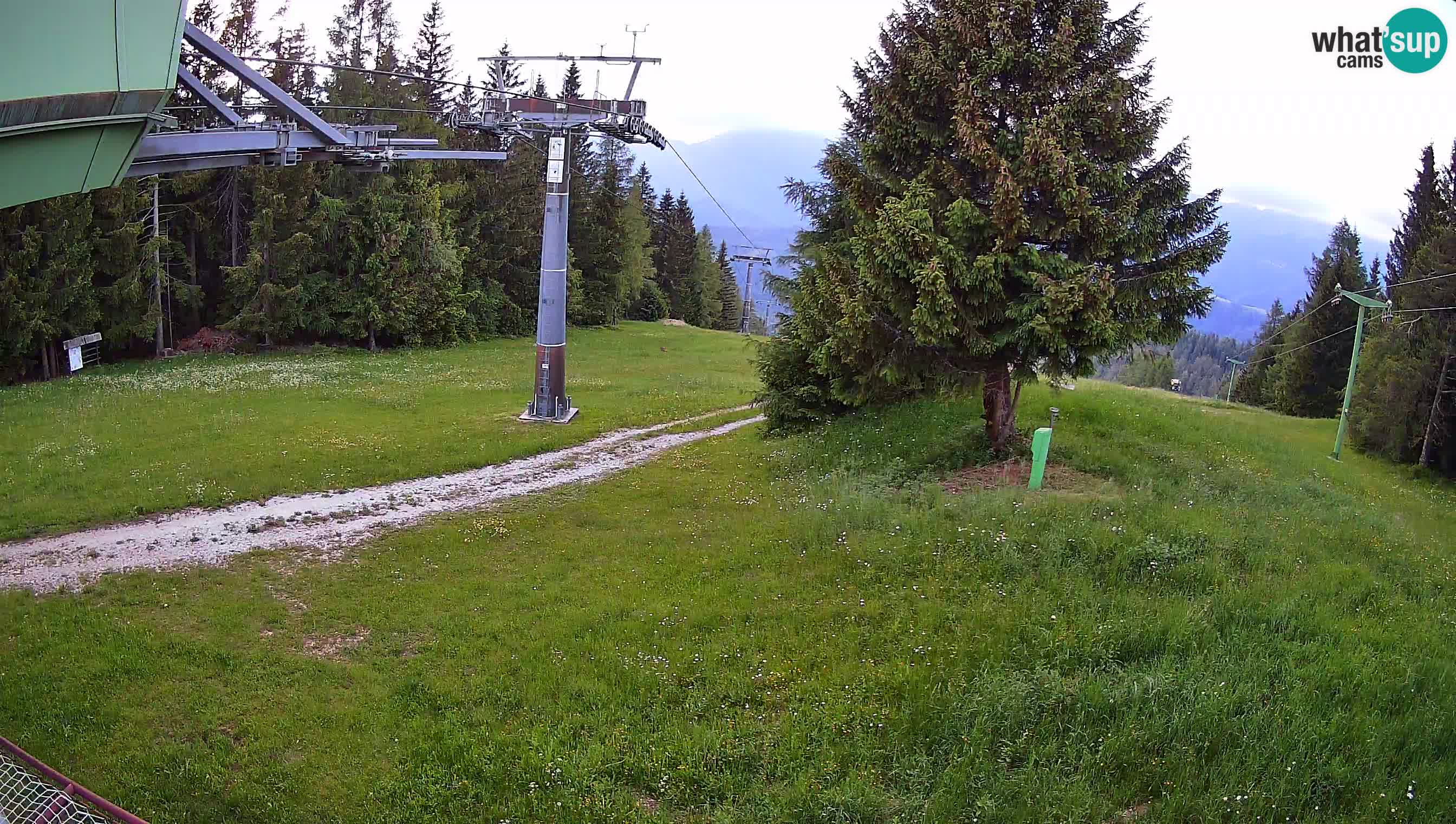 Skijalište Cerkno web kamera Lom – Slovenija