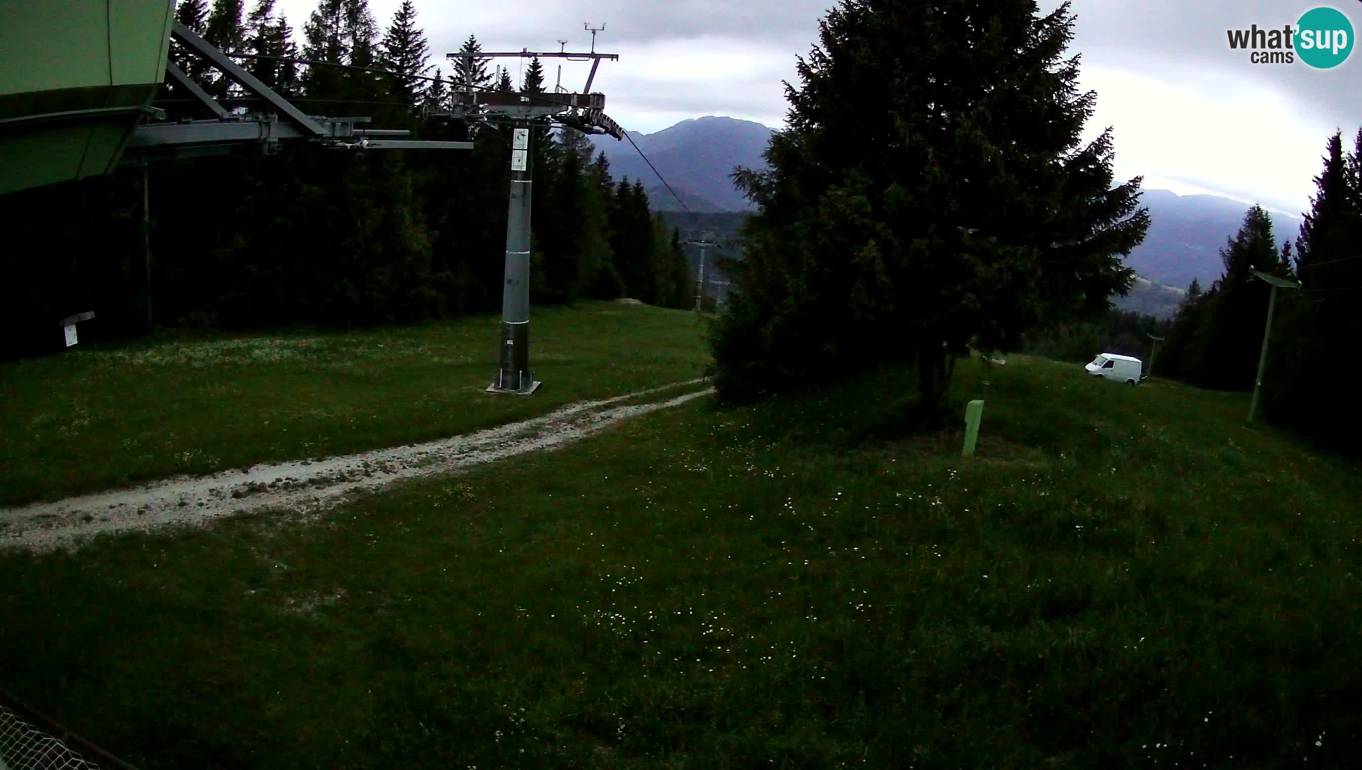Centre de ski de Cerkno webcam Lom – Slovénie