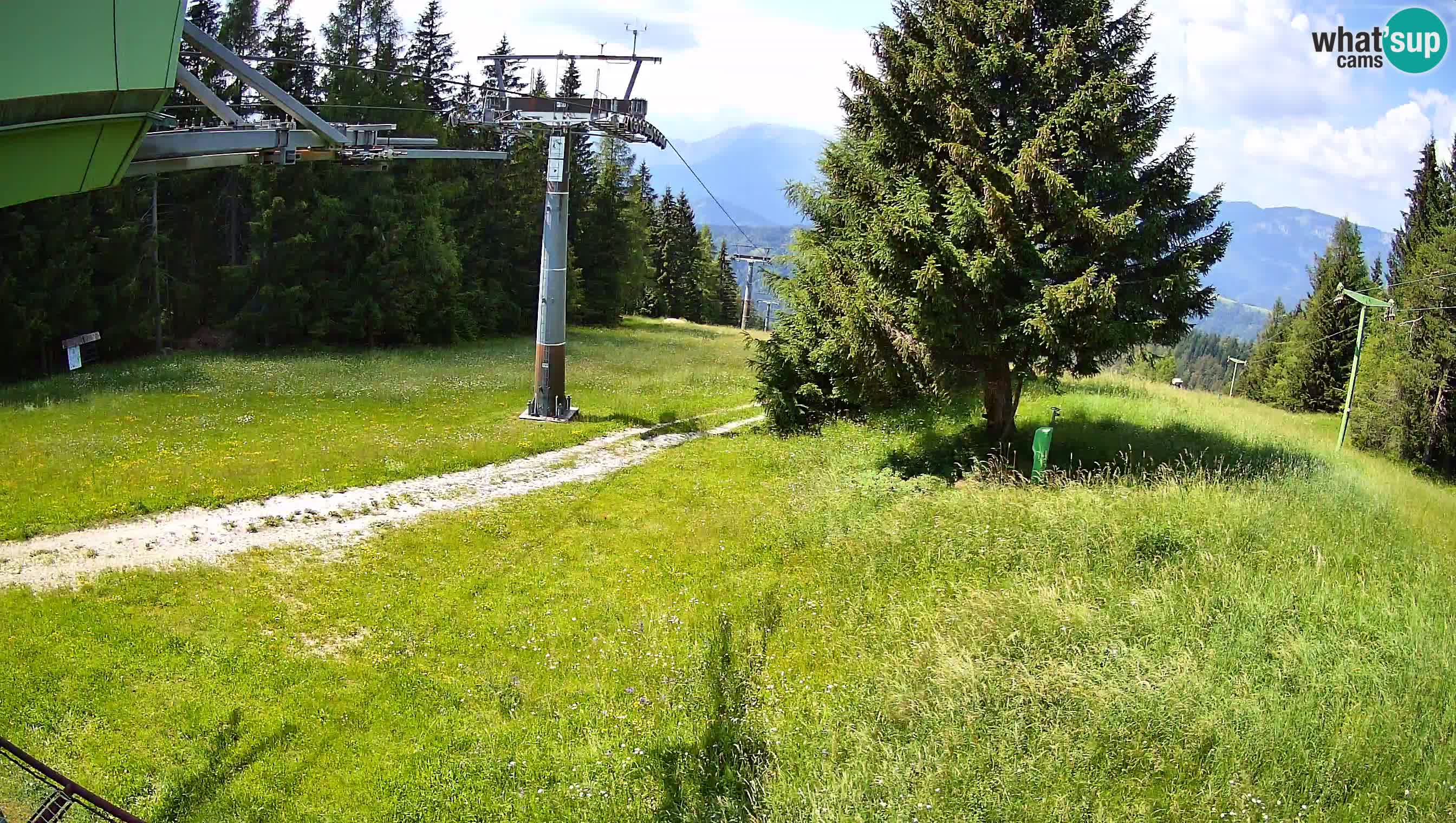 Skijalište Cerkno web kamera Lom – Slovenija