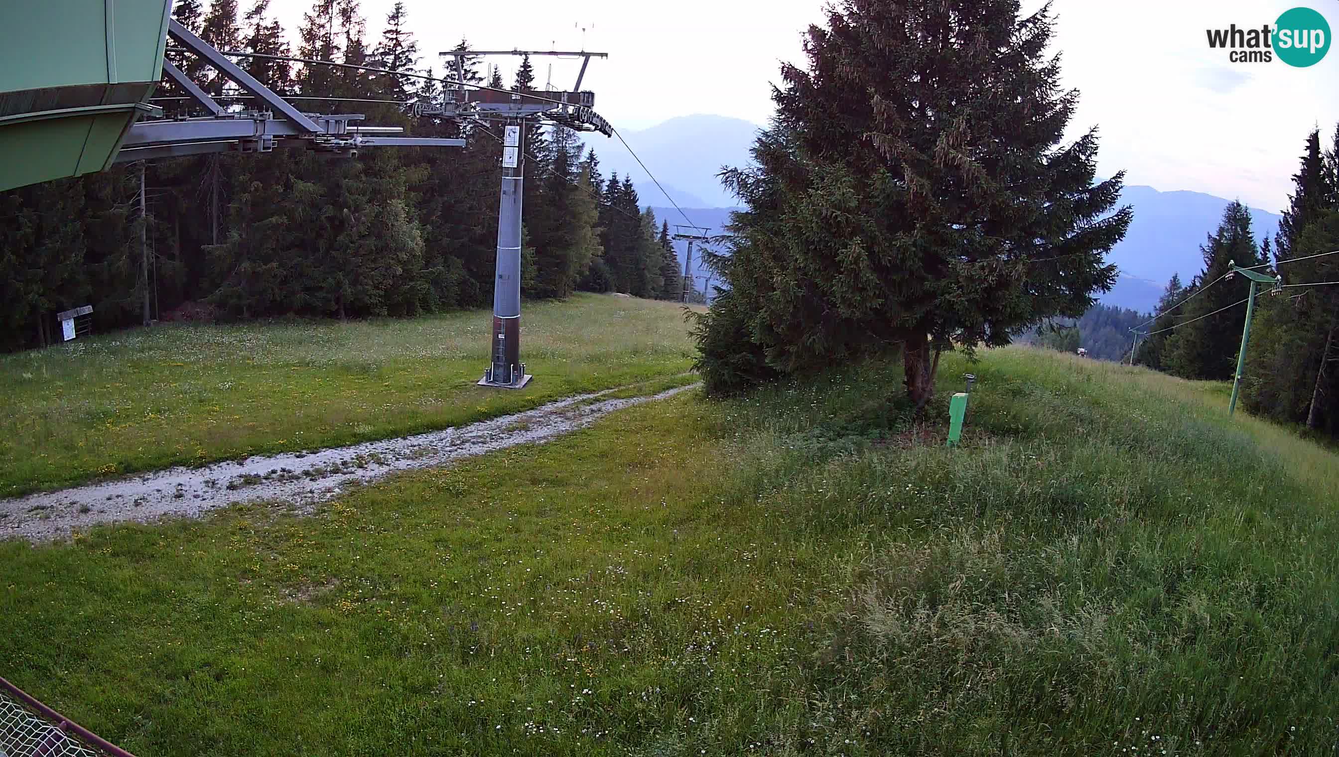 Skijalište Cerkno web kamera Lom – Slovenija