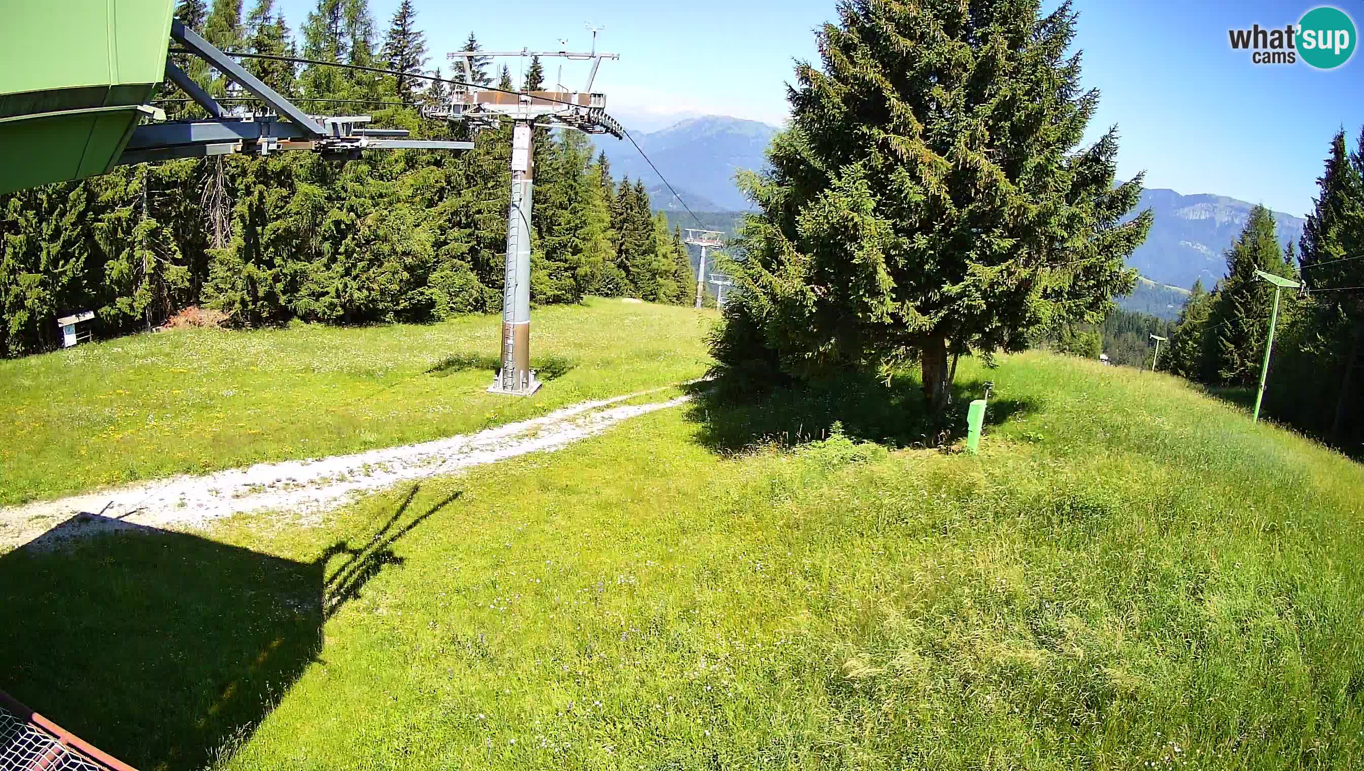 Skijalište Cerkno web kamera Lom – Slovenija