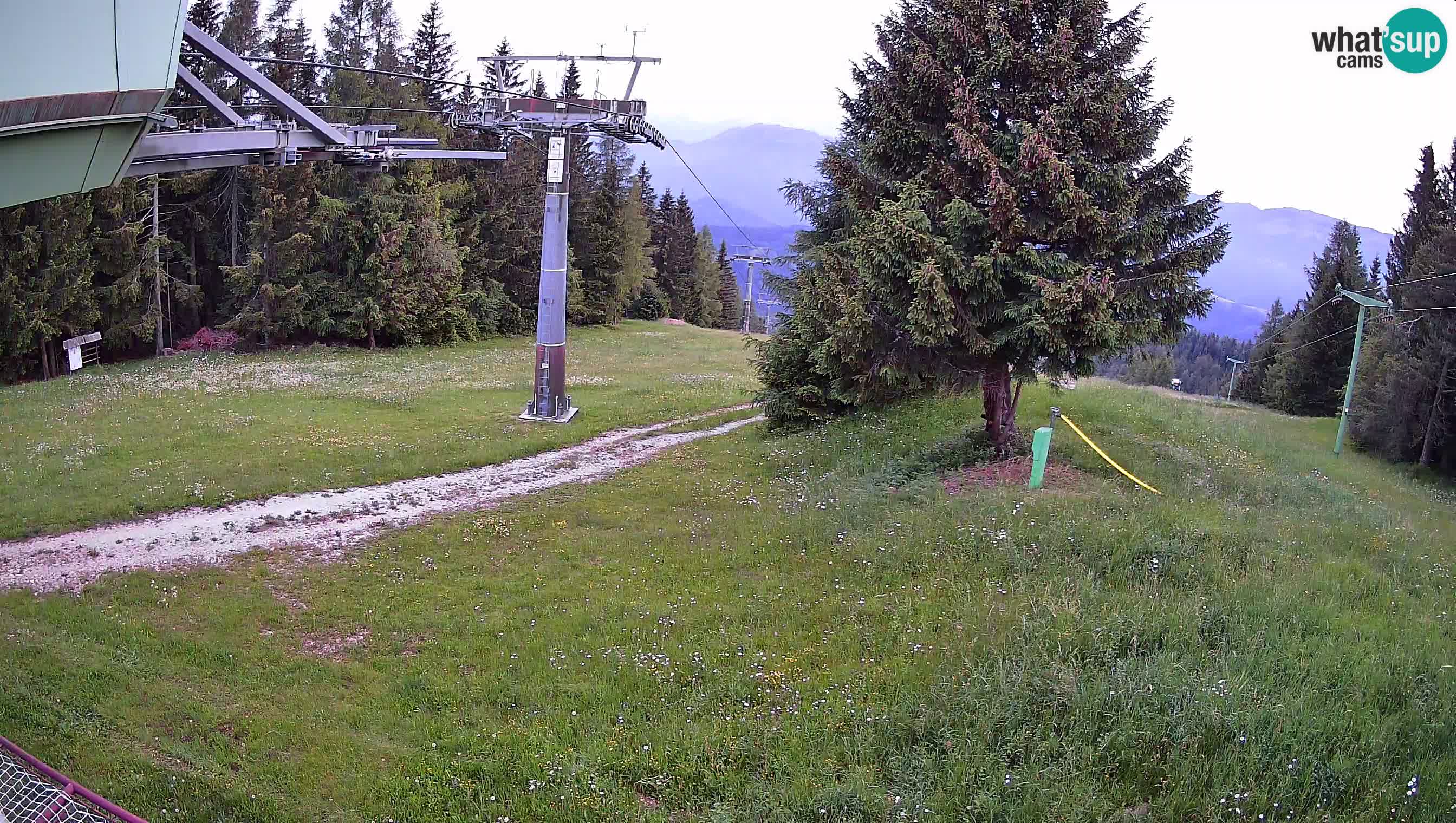 Skizentrum webcam Cerkno Lom – Slowenien
