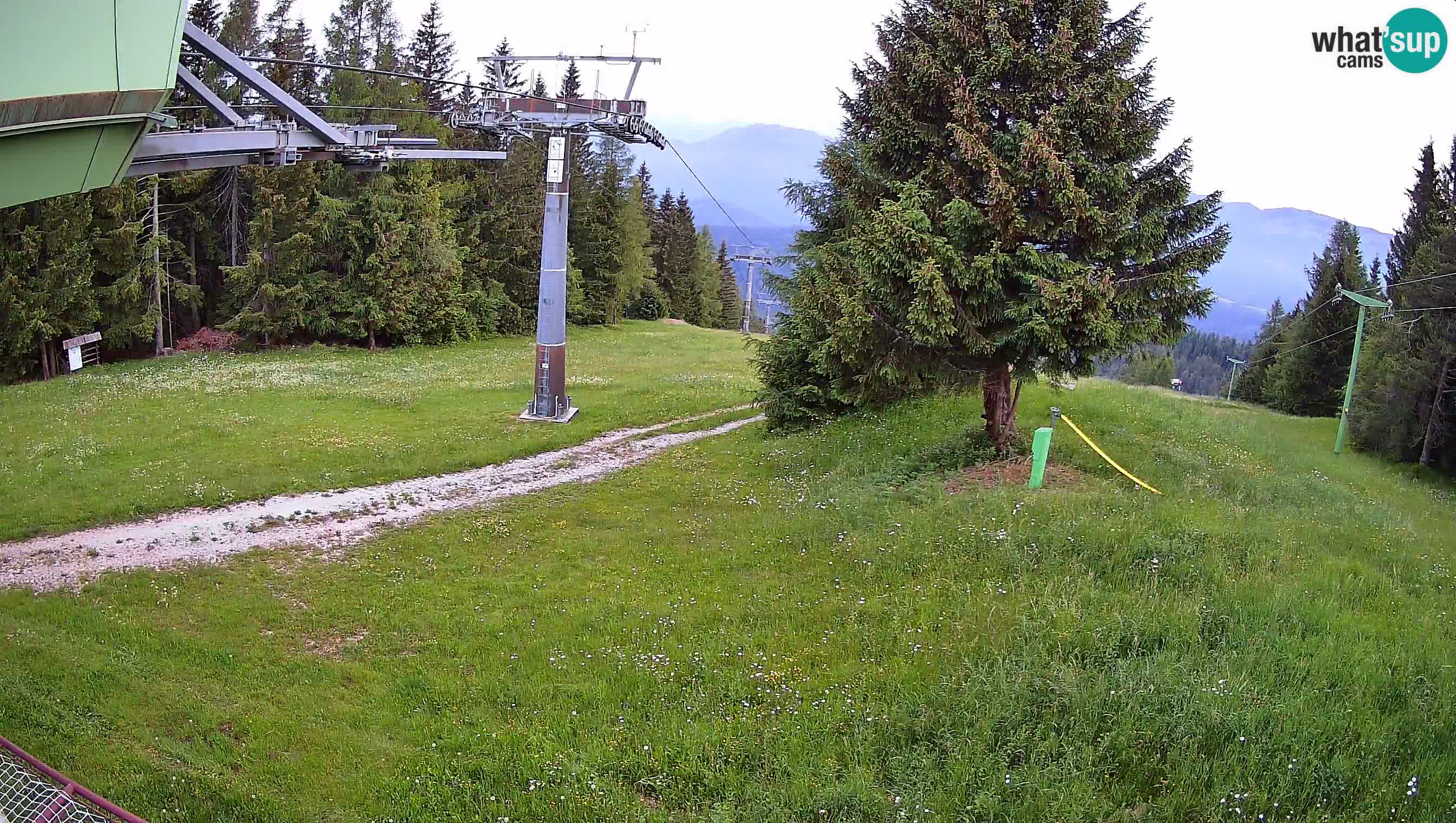 Centre de ski de Cerkno webcam Lom – Slovénie