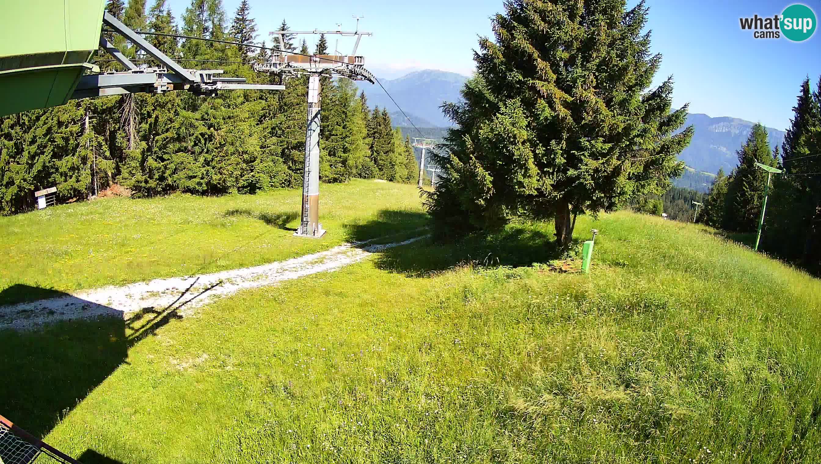 Centre de ski de Cerkno webcam Lom – Slovénie