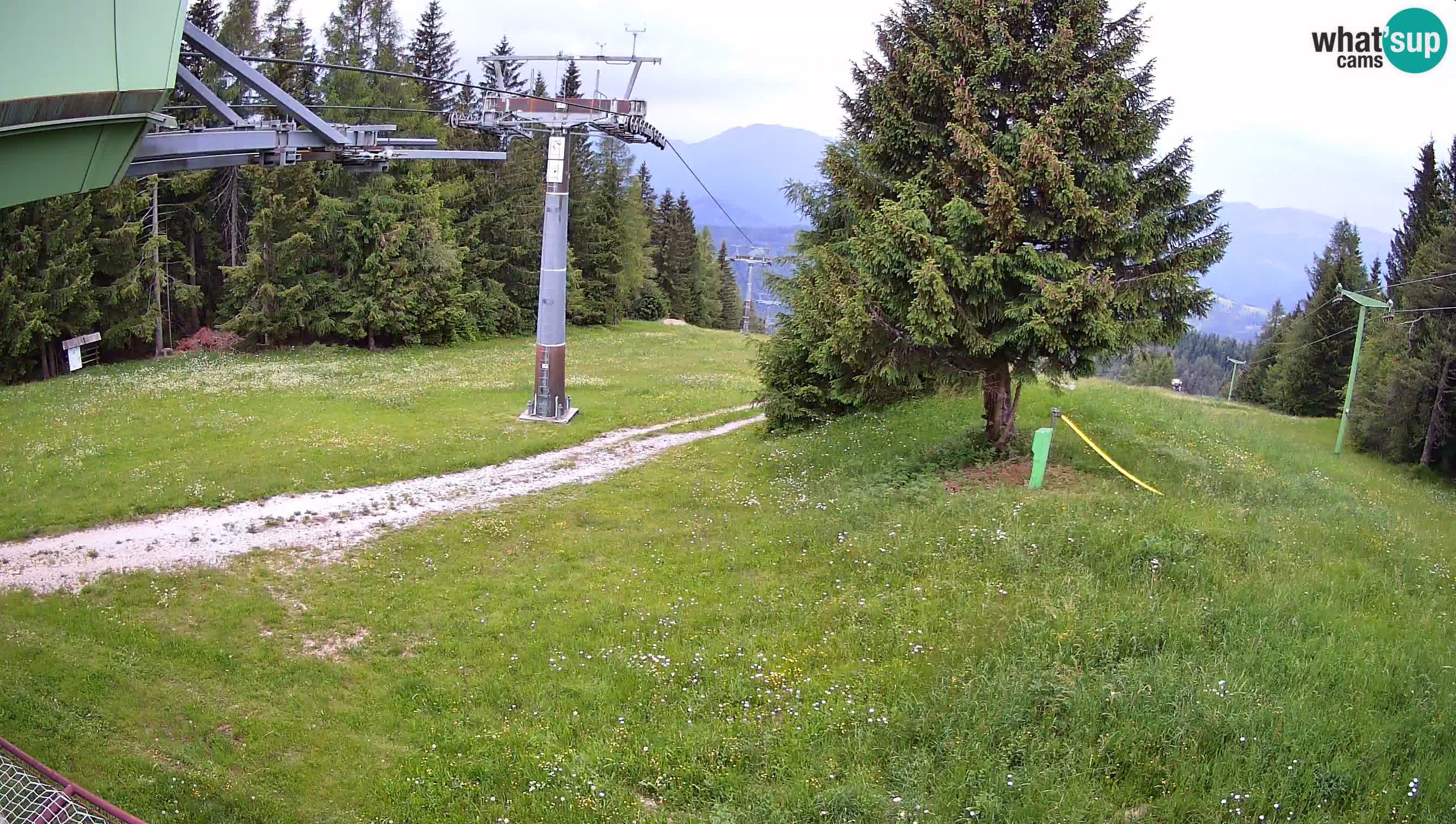 Skijalište Cerkno web kamera Lom – Slovenija