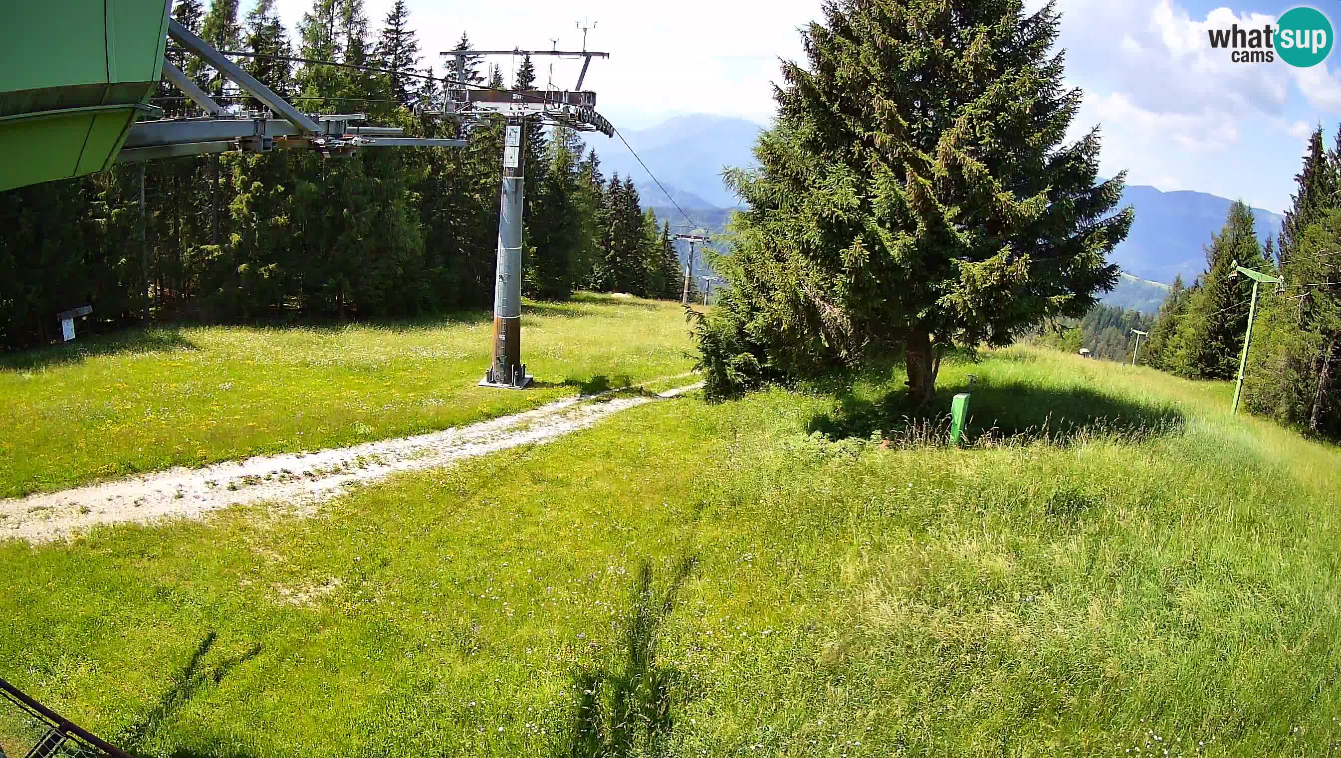 Skijalište Cerkno web kamera Lom – Slovenija