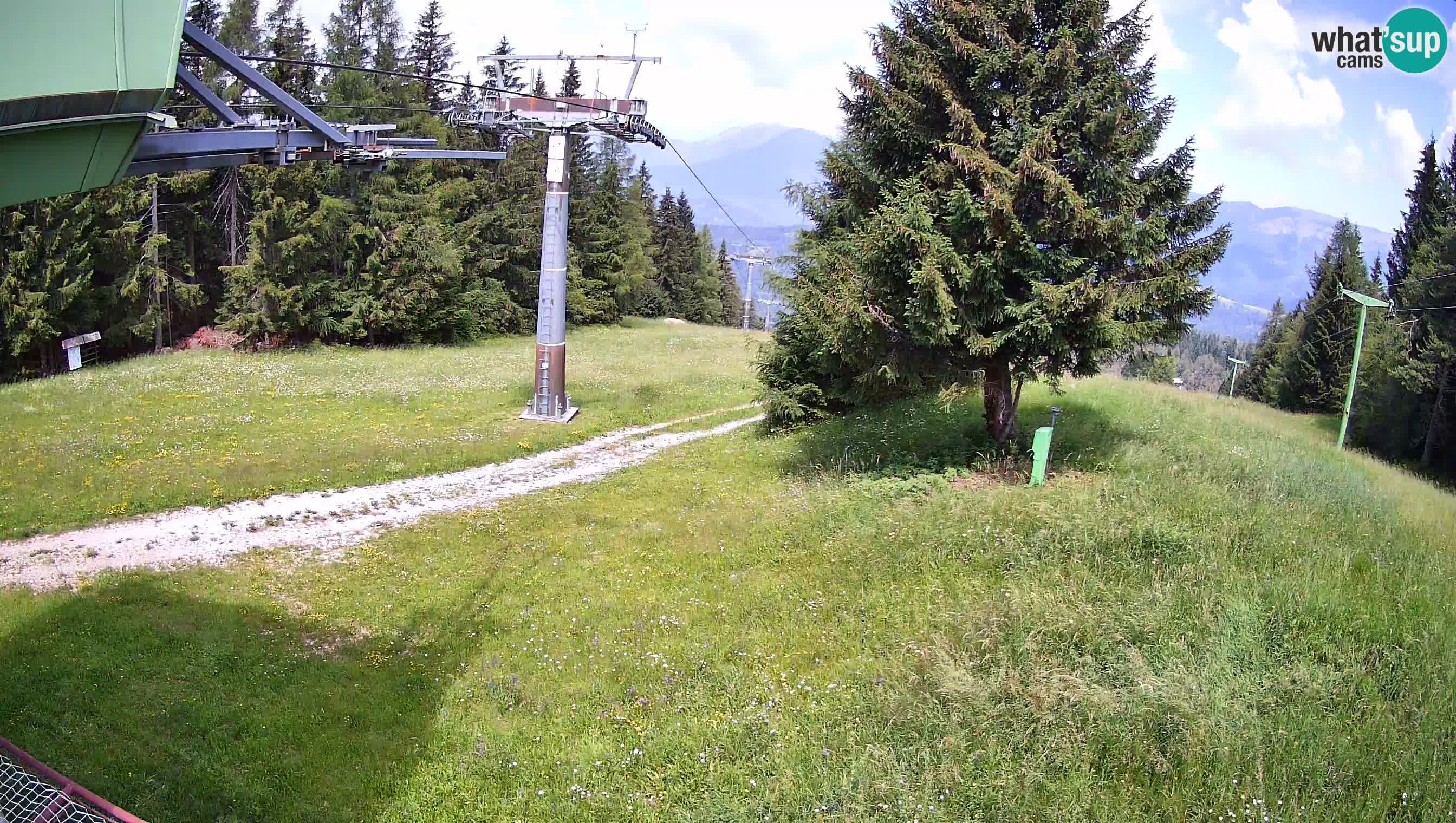 Skizentrum webcam Cerkno Lom – Slowenien
