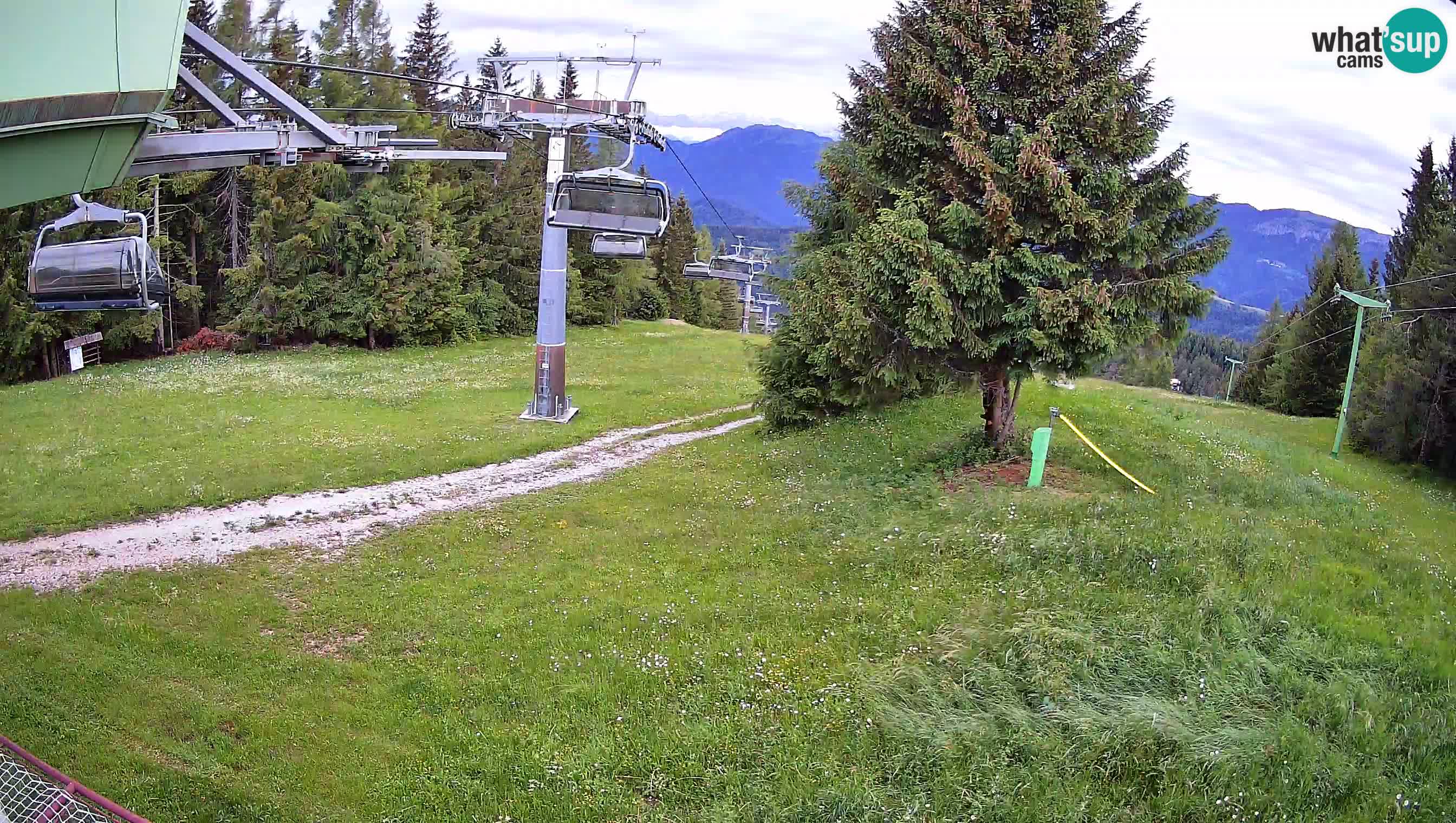 Centre de ski de Cerkno webcam Lom – Slovénie