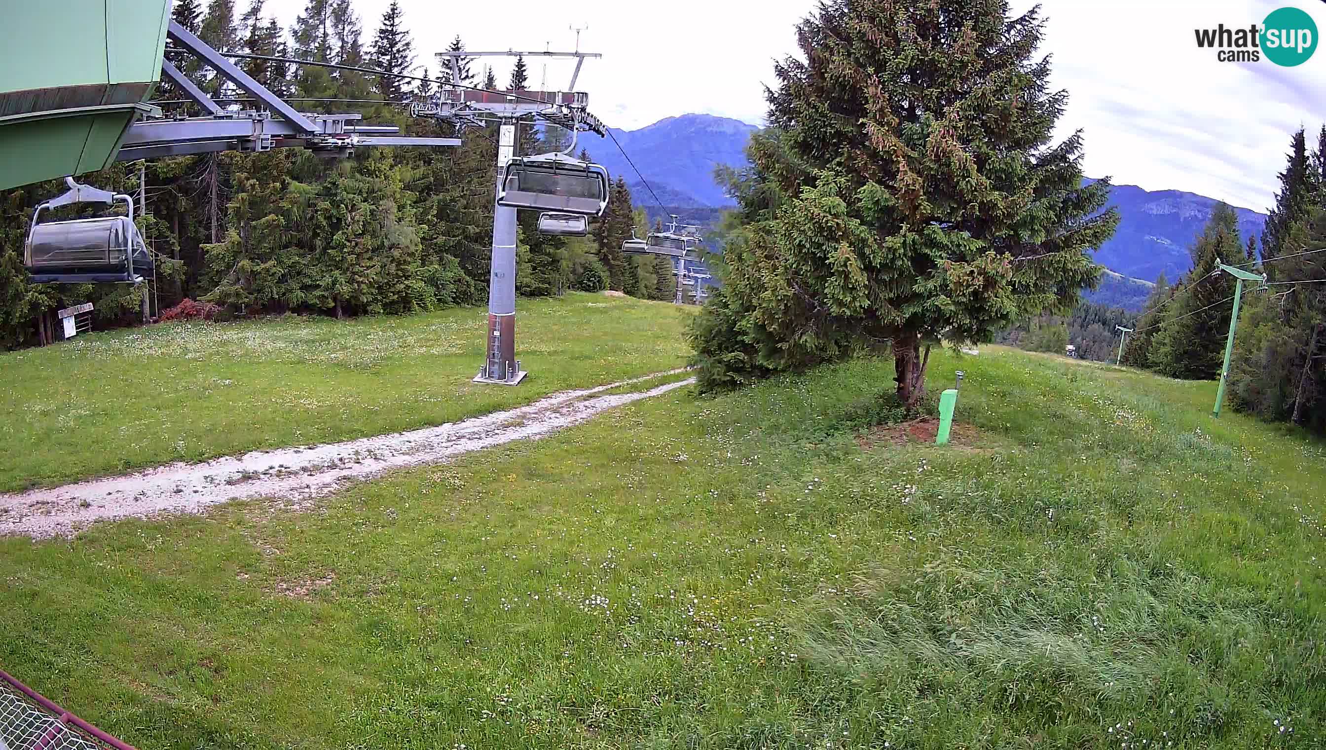 Skijalište Cerkno web kamera Lom – Slovenija