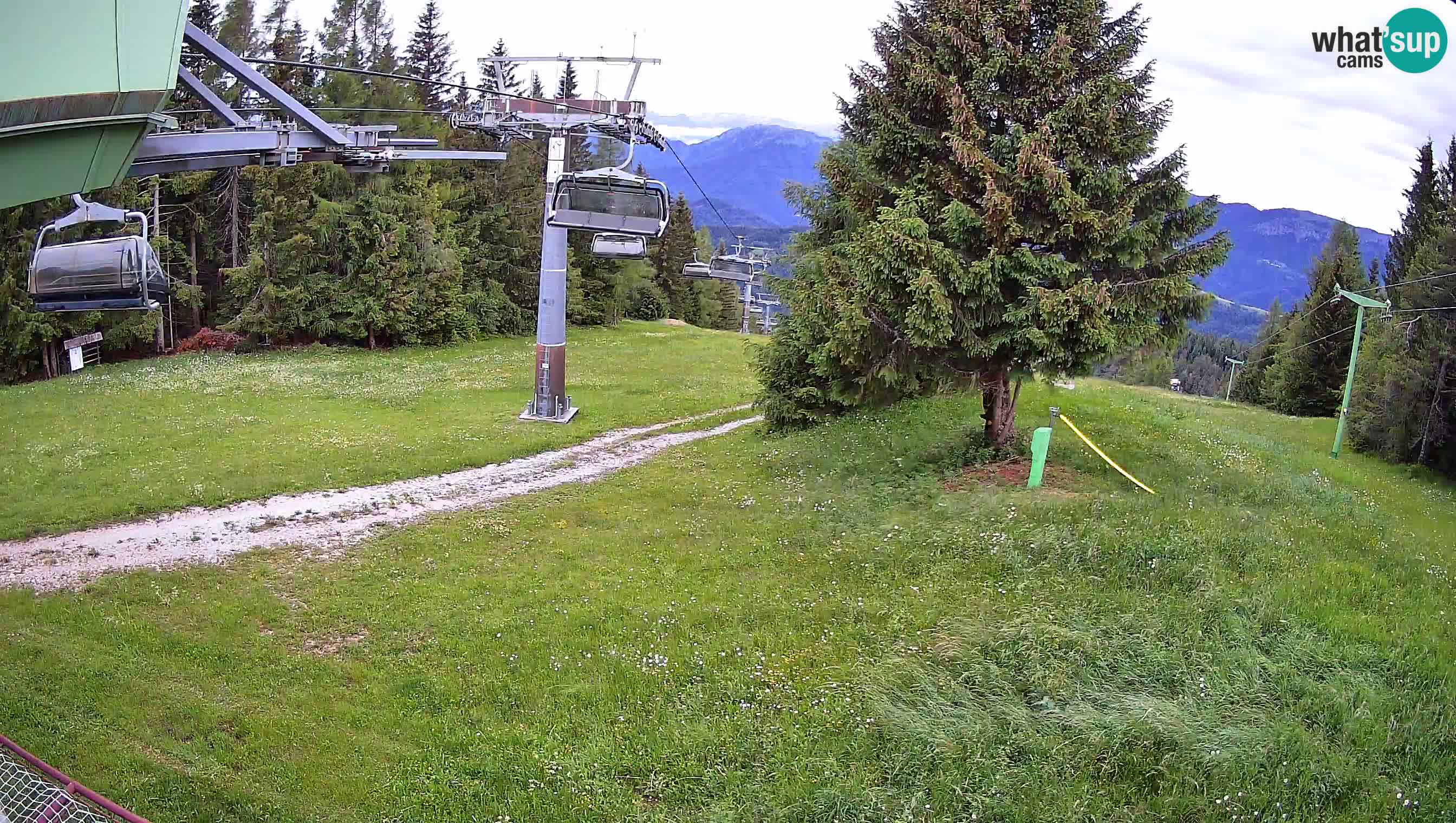 Skijalište Cerkno web kamera Lom – Slovenija