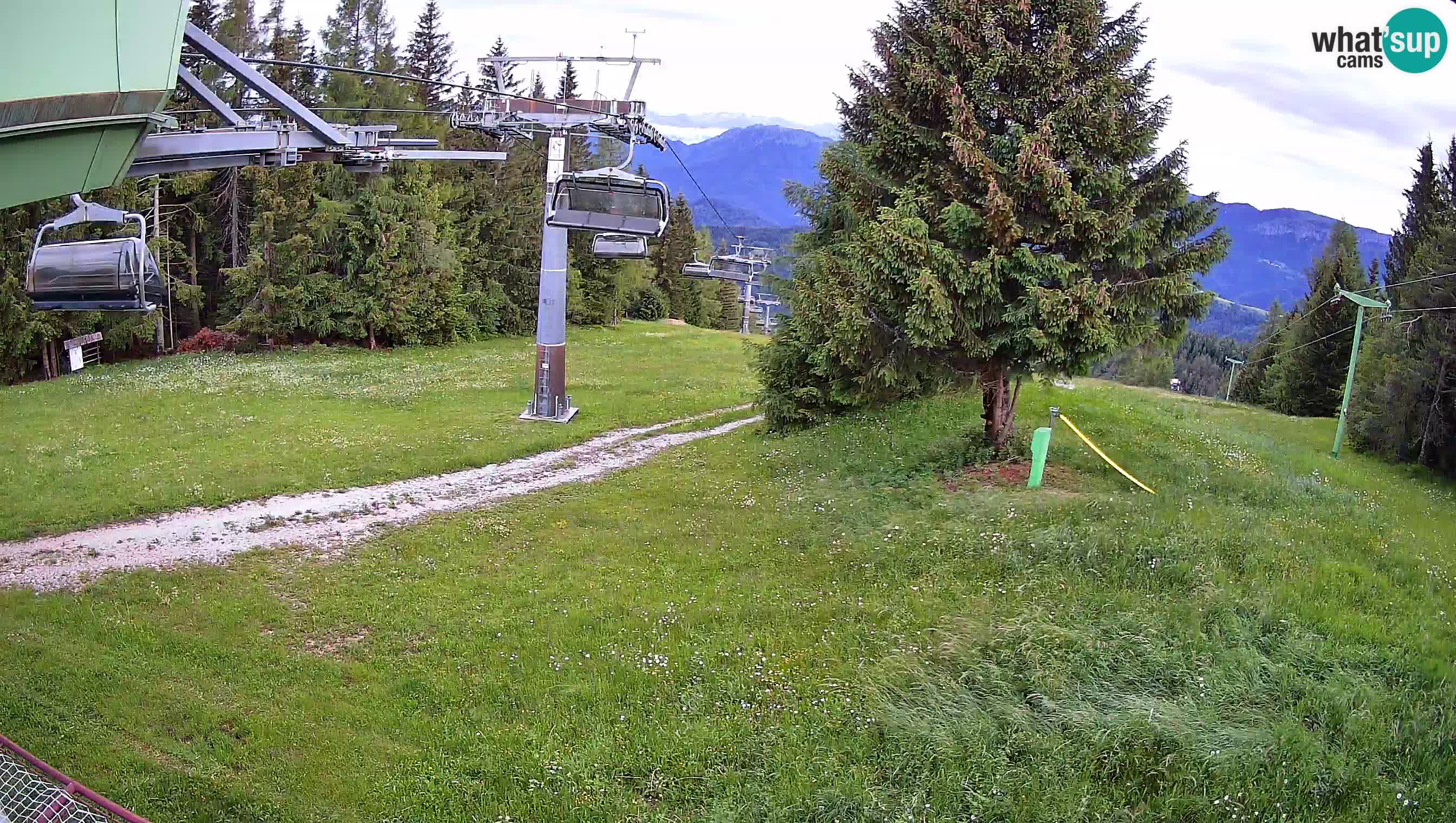 Centre de ski de Cerkno webcam Lom – Slovénie