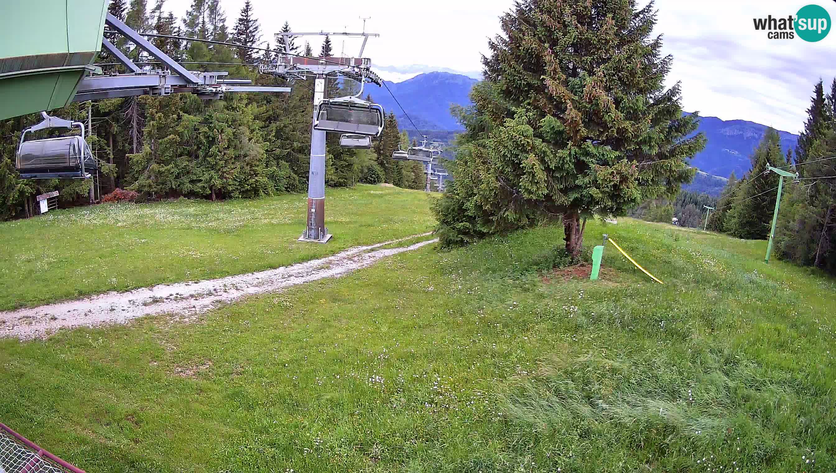 Centre de ski de Cerkno webcam Lom – Slovénie