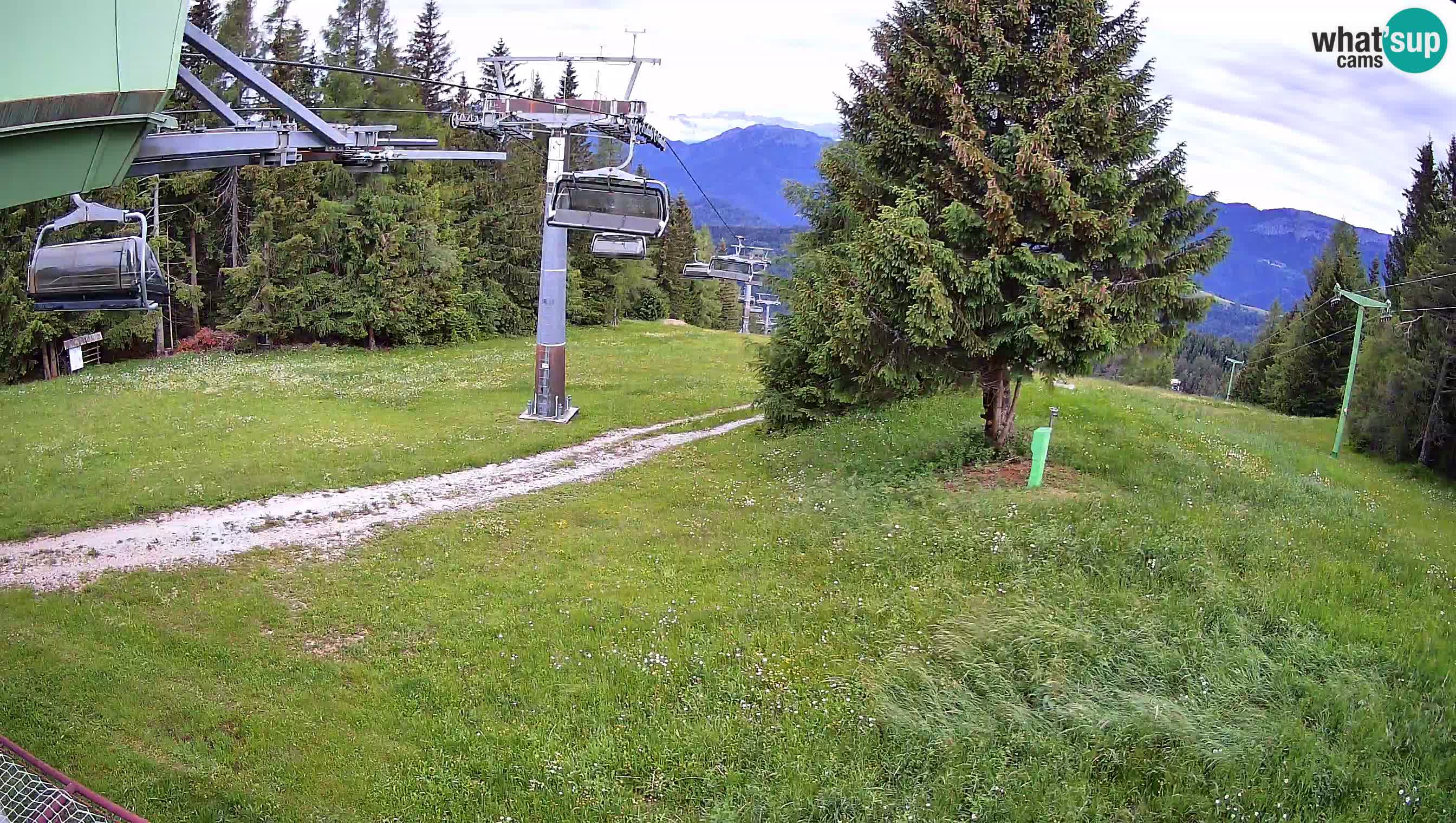 Skijalište Cerkno web kamera Lom – Slovenija